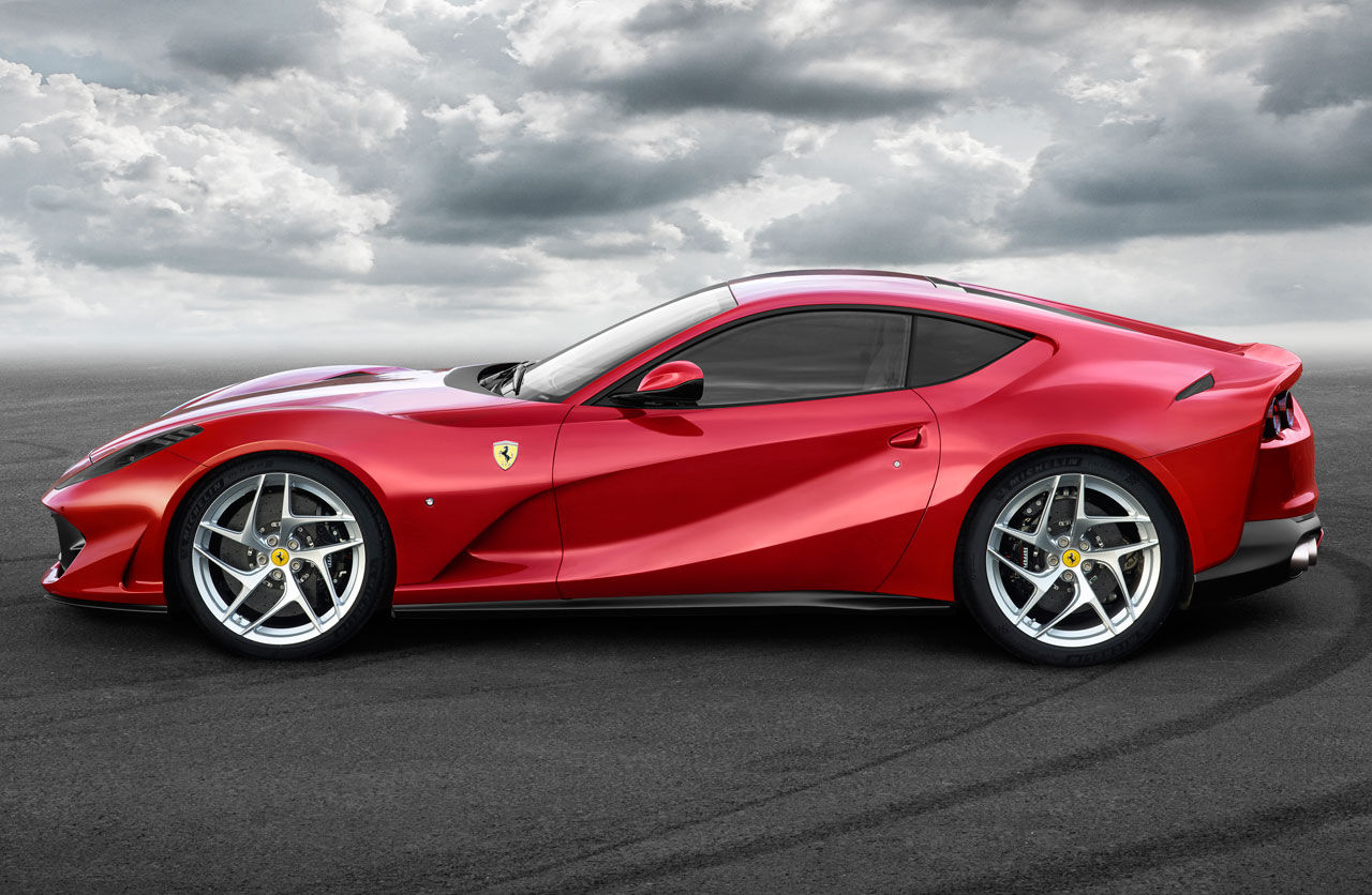 Wallpaper #ne_CTJMBMN-XEVvVxD6D163 Ferrari 812 Superfast Perfil Mega Autos