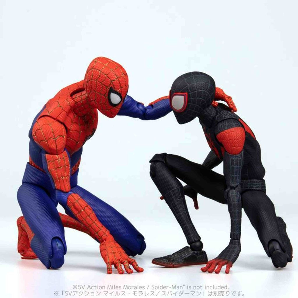 Wallpaper #t-_6S5MBMN-XEVvVqTyE2 Spider Man into the Spider Verse SV Action Peter B Parker Figure Full
