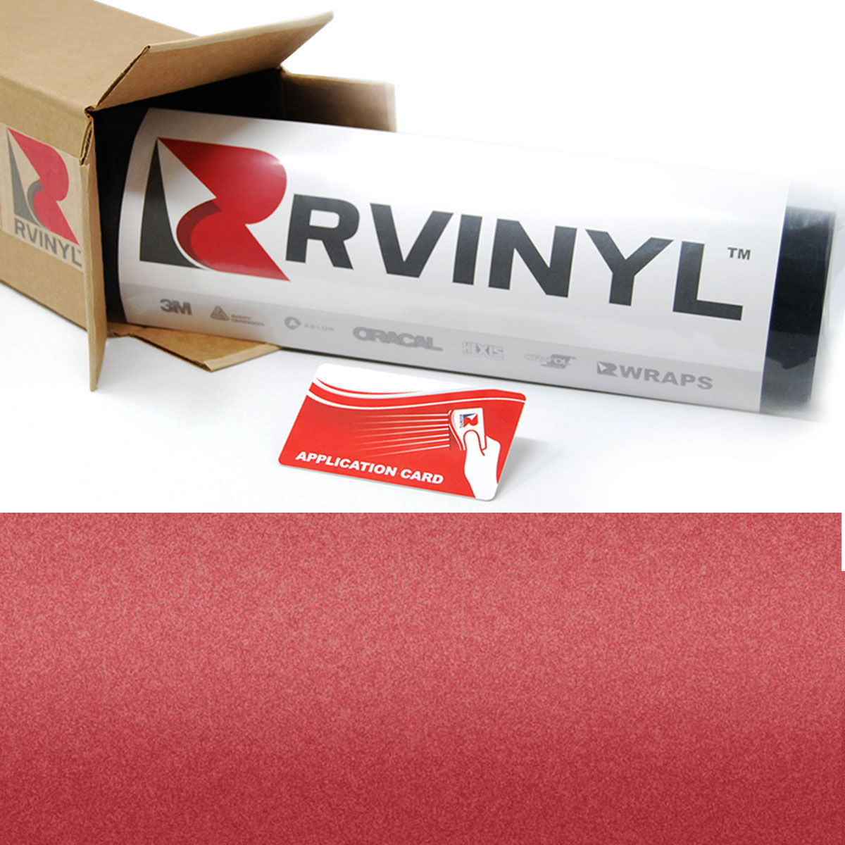 Wallpaper #QRnJNY8BtGB6xQ78XaGS23 Matte Red Metallic 3m Wrap 2080 Series Wrap Film