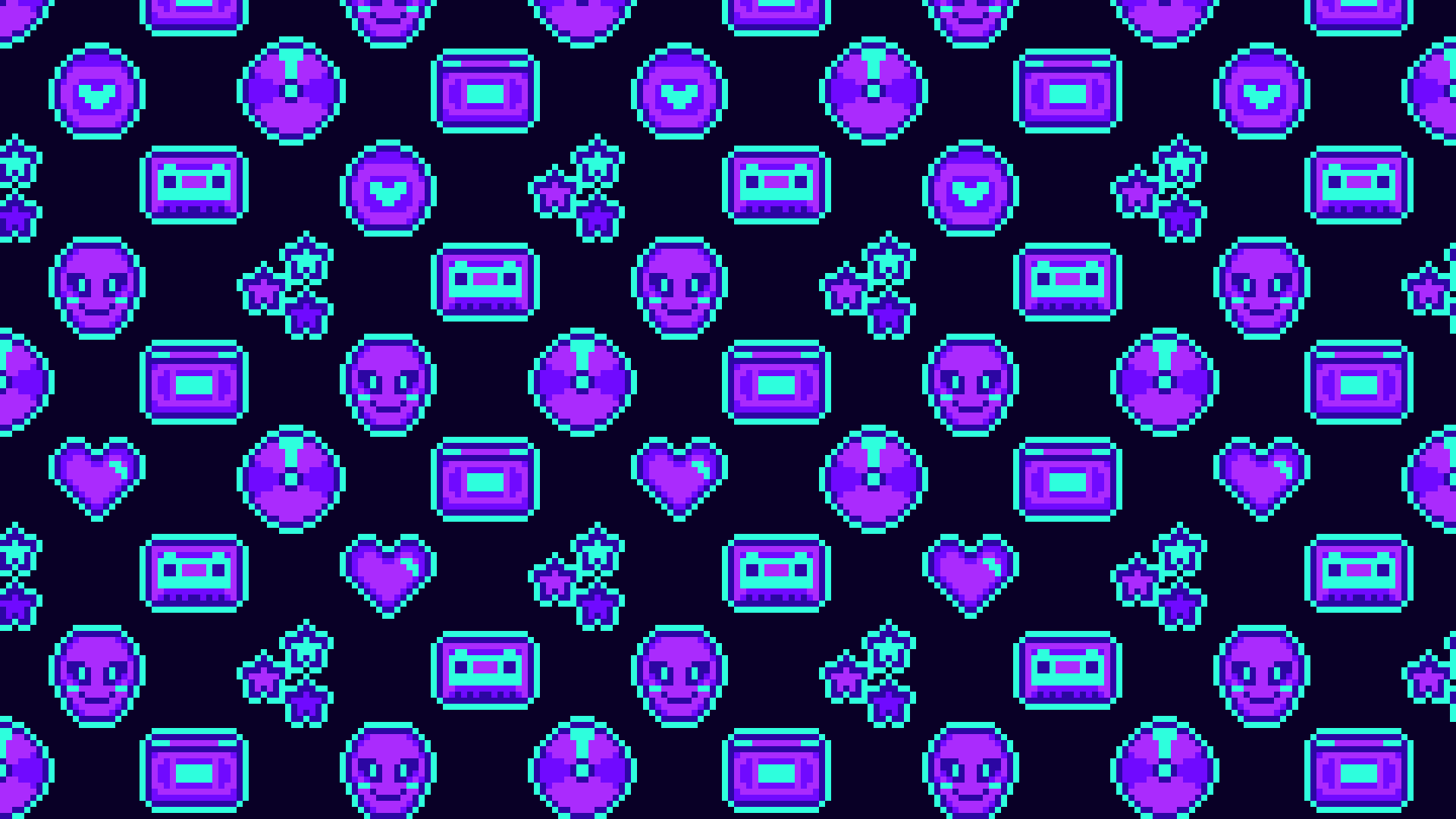 Wallpaper #mmfG8JIBSpphPi3-d2hI161 Y2k Neon Cyber Pixel Art Mobile and Desktop Wallpaper Sodorarts Ko