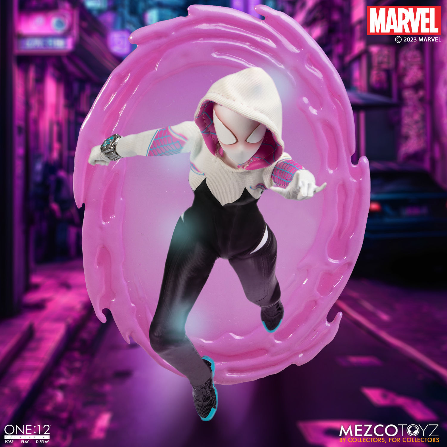 Wallpaper #WfS_OZMBKFX8bn3r63dW72 Mezco One12 Collective Spider Man Spider Gwen Ghost Spider Action