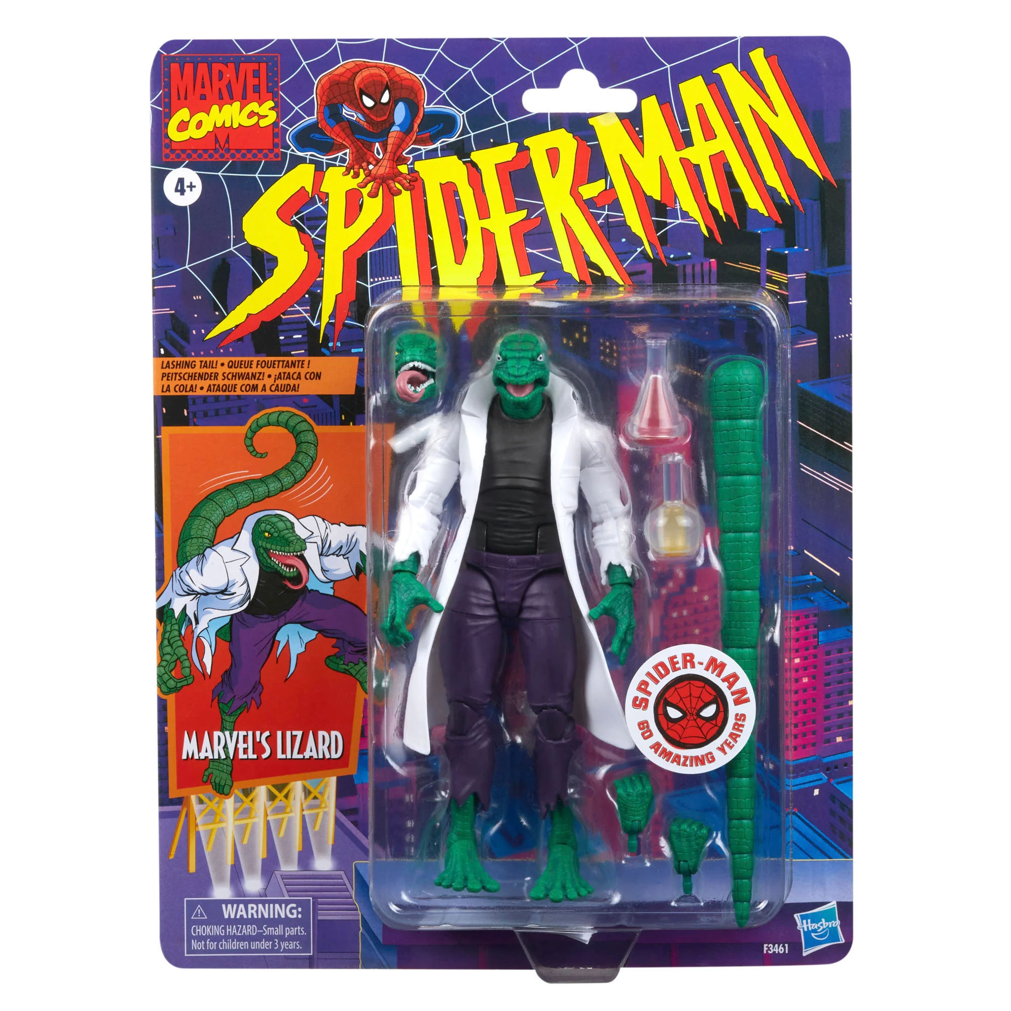 Wallpaper #y2eIA5MBSpphPi3-DrO649 Marvel Legends Spider Man Retro the Lizard Action Figure Kapow Toys