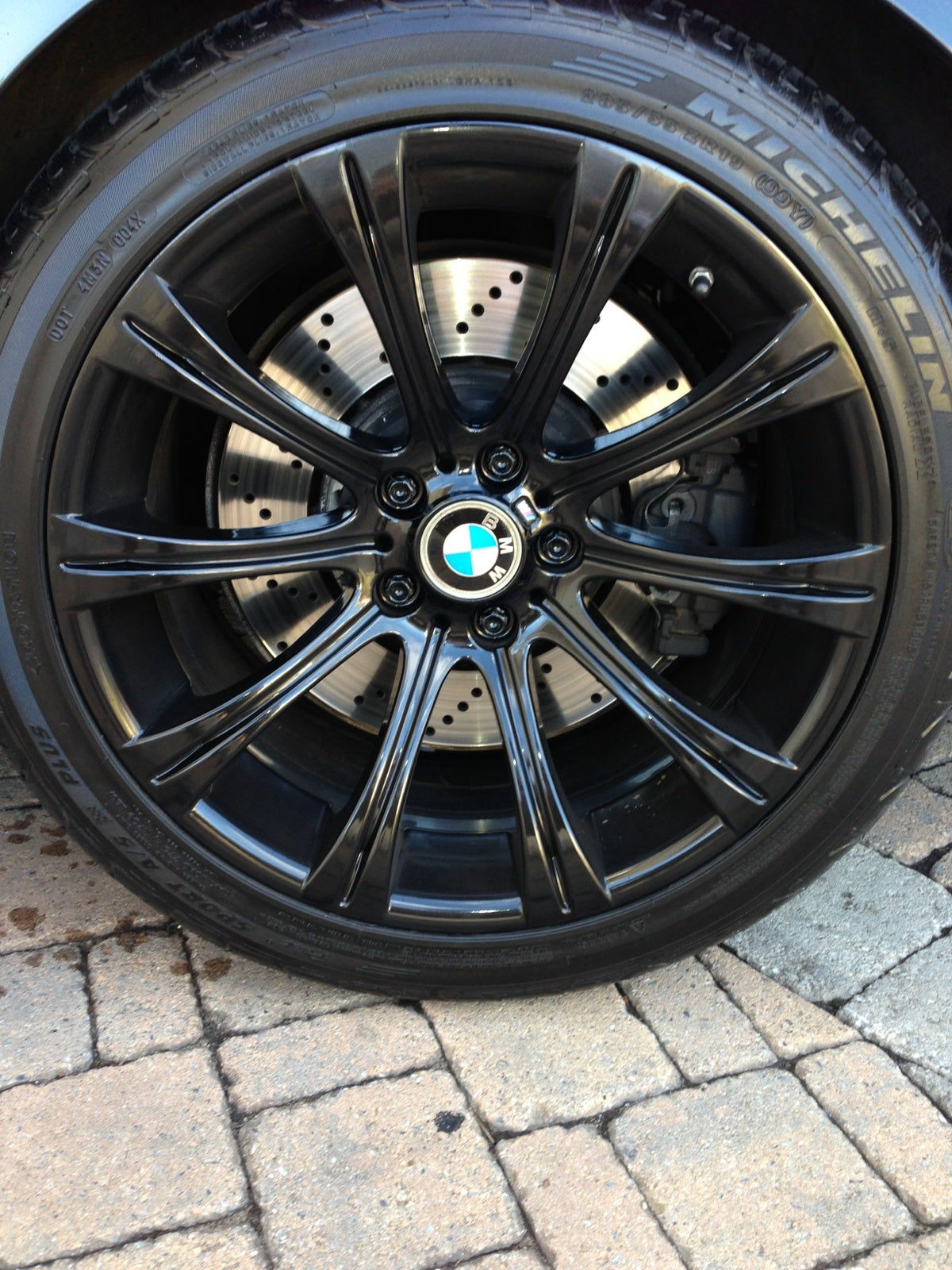 Wallpaper #2Gj8HZMBSpphPi3-XCee16 My Oem Wheels Get Painted Gloss Black BMW M5 Forum and M6 Forums