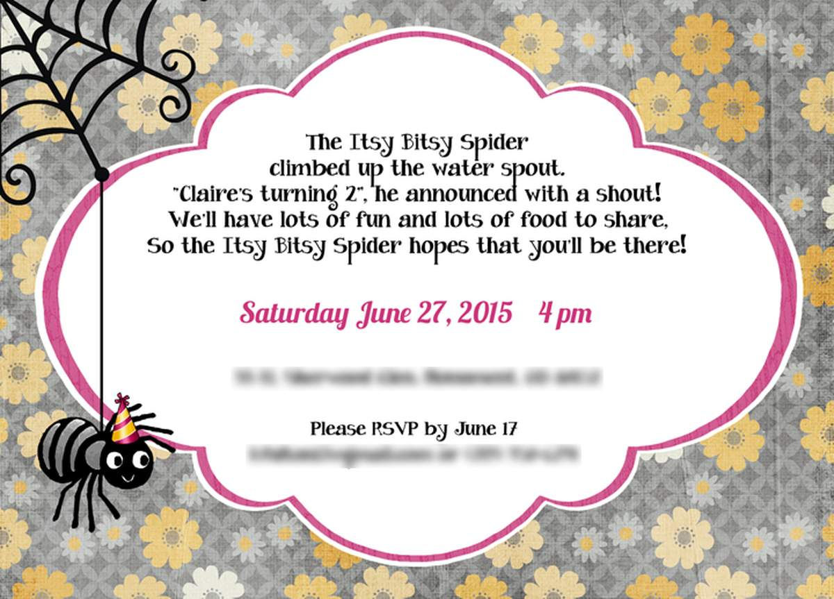 Wallpaper #XPTBOZMBKFX8bn3rFHcU175 Itsy Bitsy Spider Birthday Party Ideas Photo 1 of 17 Catch My Party