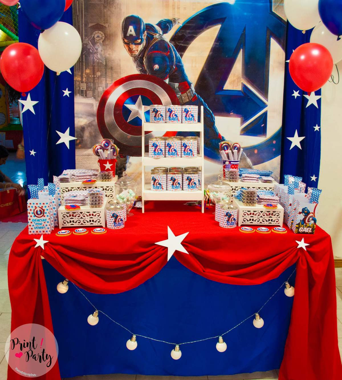 Wallpaper #THPrgo4BFI5NbQkszxmX1 Captain America Themed Birthday Party