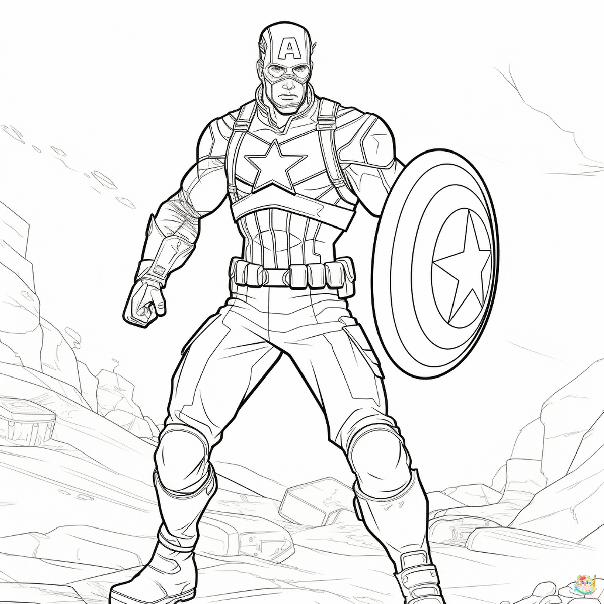 Wallpaper #KotudZcBcm9NJah-ZneA44 Captain America Coloring Pages Hellokids Com Vrogueco