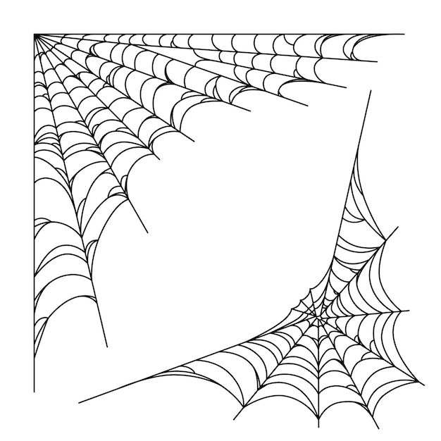 Wallpaper #mWf1-JIBSpphPi3-LItN126 Premium Vector Spider Web Corners for Halloween Designs Spiderweb