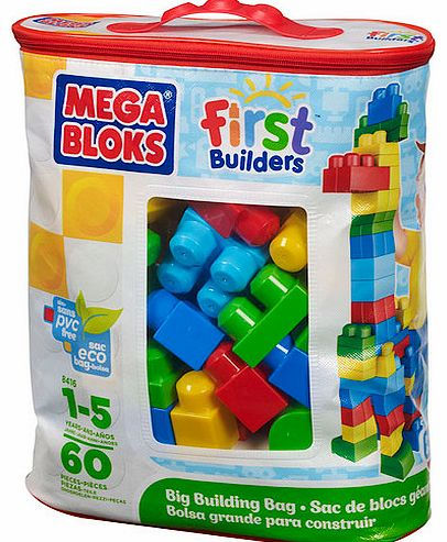 Wallpaper #634d6 Mega Bloks First Builders Big Building Bag with Big Building Blocks