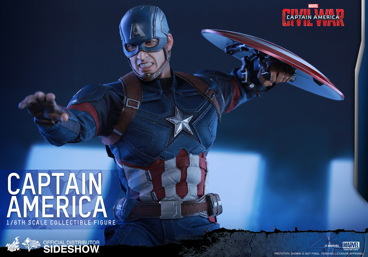 Wallpaper #sDGvNZMB5zzyi_yYAFdH177 Marvel Captain America Sixth Scale Figure by Hot Toys Sideshow