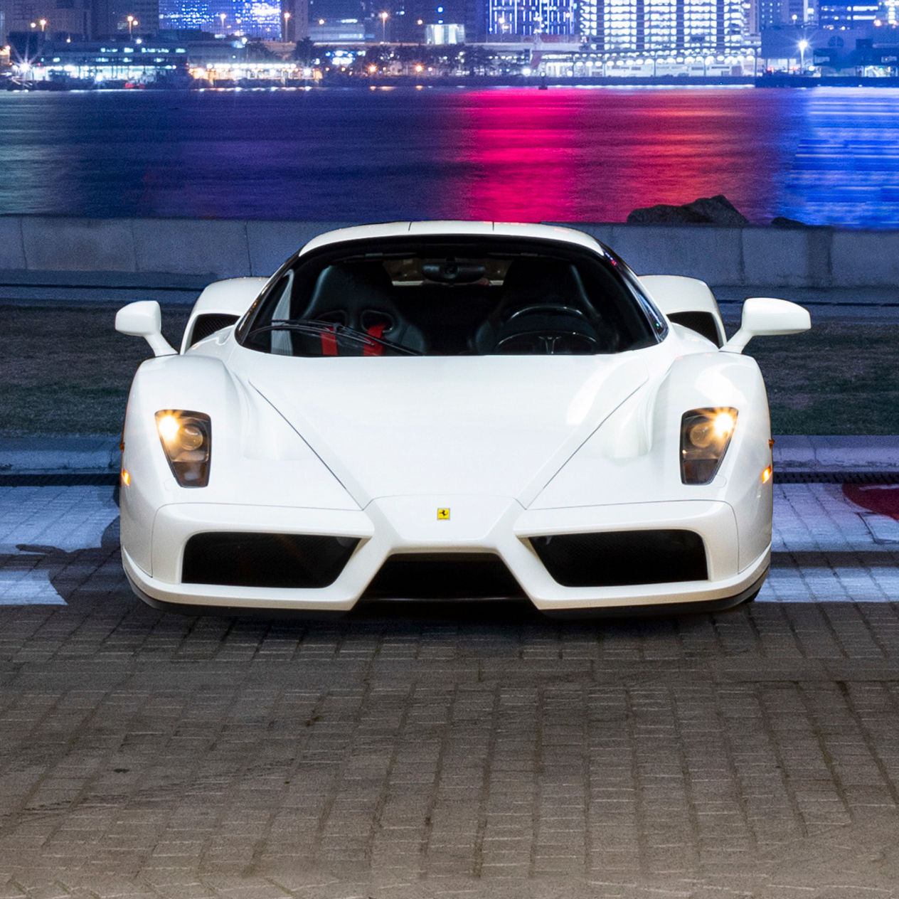 Wallpaper #fHfPJpMB-pgBXx60EaNm64 The Only White Ferrari Enzo is Now Up for Sale the Drive