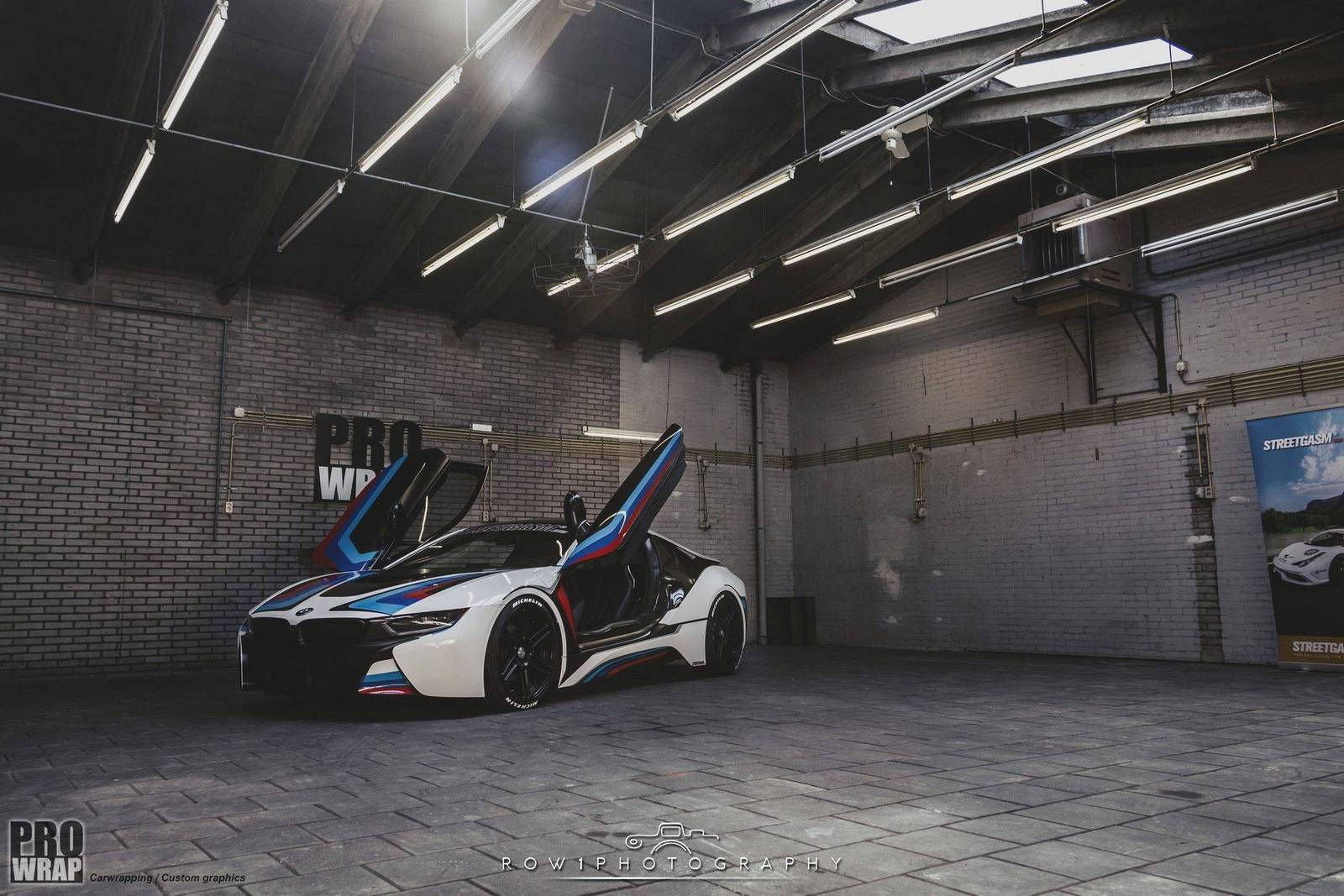 Wallpaper #Sxk9JY8BtGB6xQ78KYb627 Custom Wrapped BMW i8 by Prowrap in the Netherlands Gtspirit