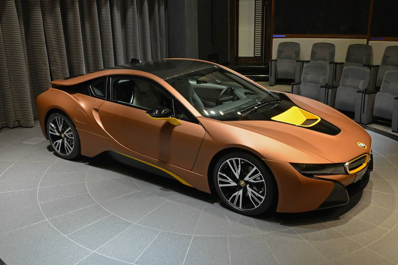 Wallpaper #rxl_Io8BtGB6xQ78_YLp0 Brown BMW i8 for Sale in Abu Dhabi Gtspirit