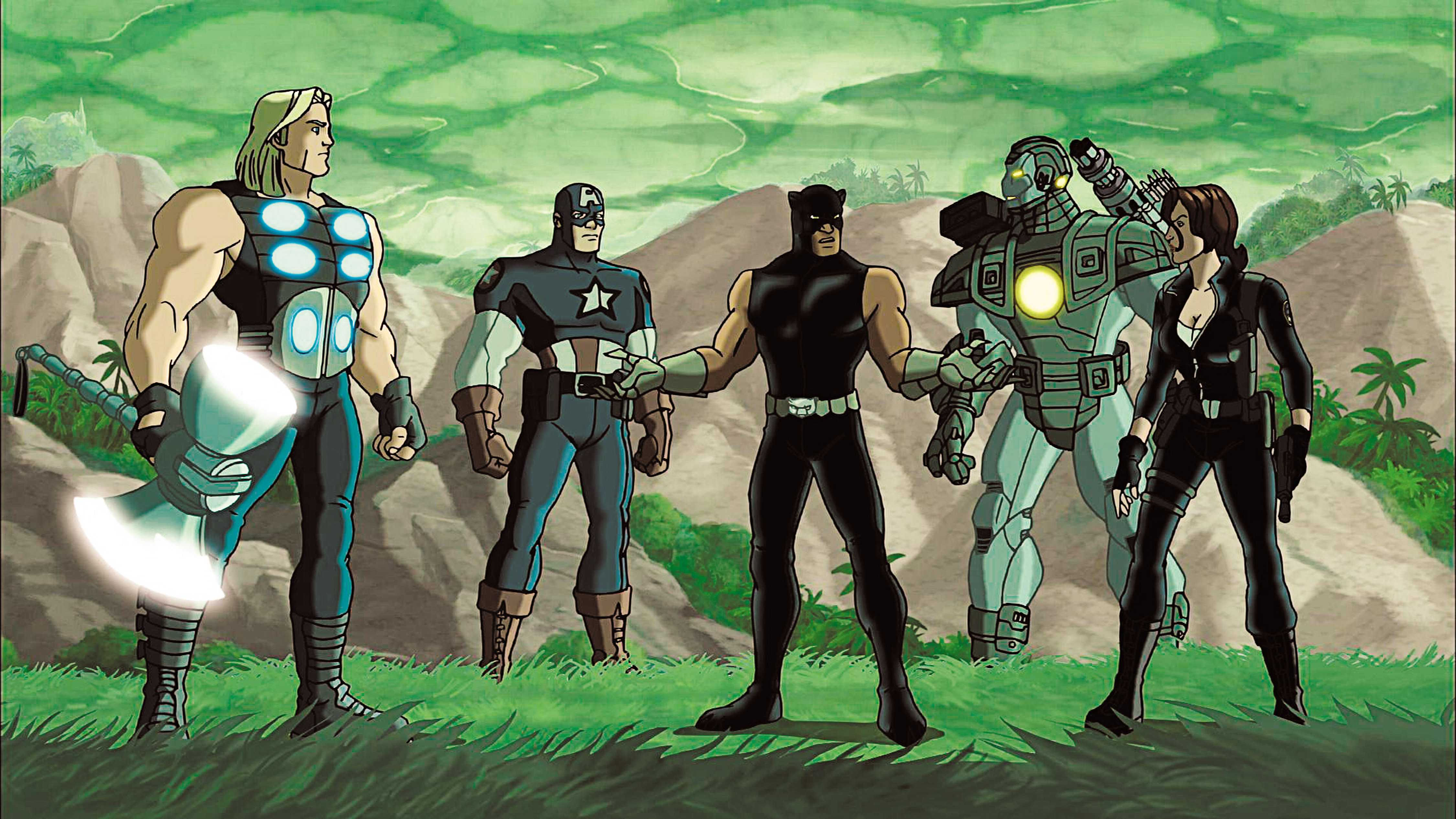 Wallpaper #9Wdz6JIBSpphPi3-Izzr233 Ultimate Avengers 2 Rise of the Panther Film Rezensionende