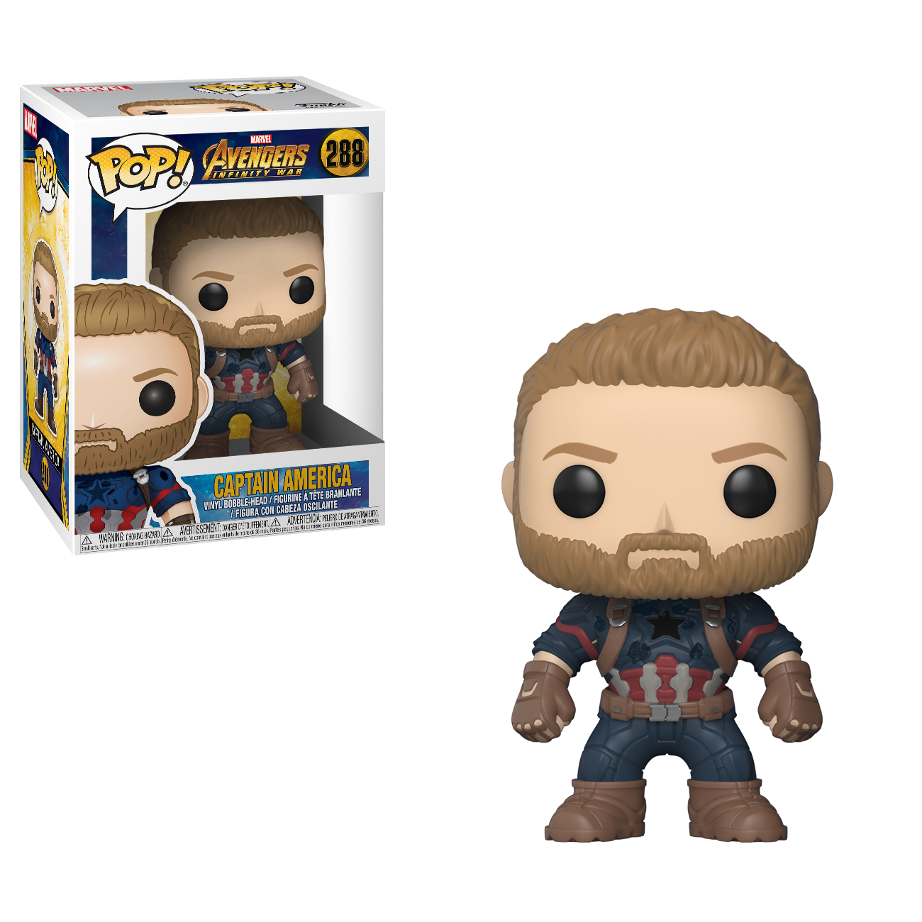 Wallpaper #vWfWEJMBSpphPi3-LPSt163 Funko Pop Marvel Avengers Infinity War Captain America Carrefour