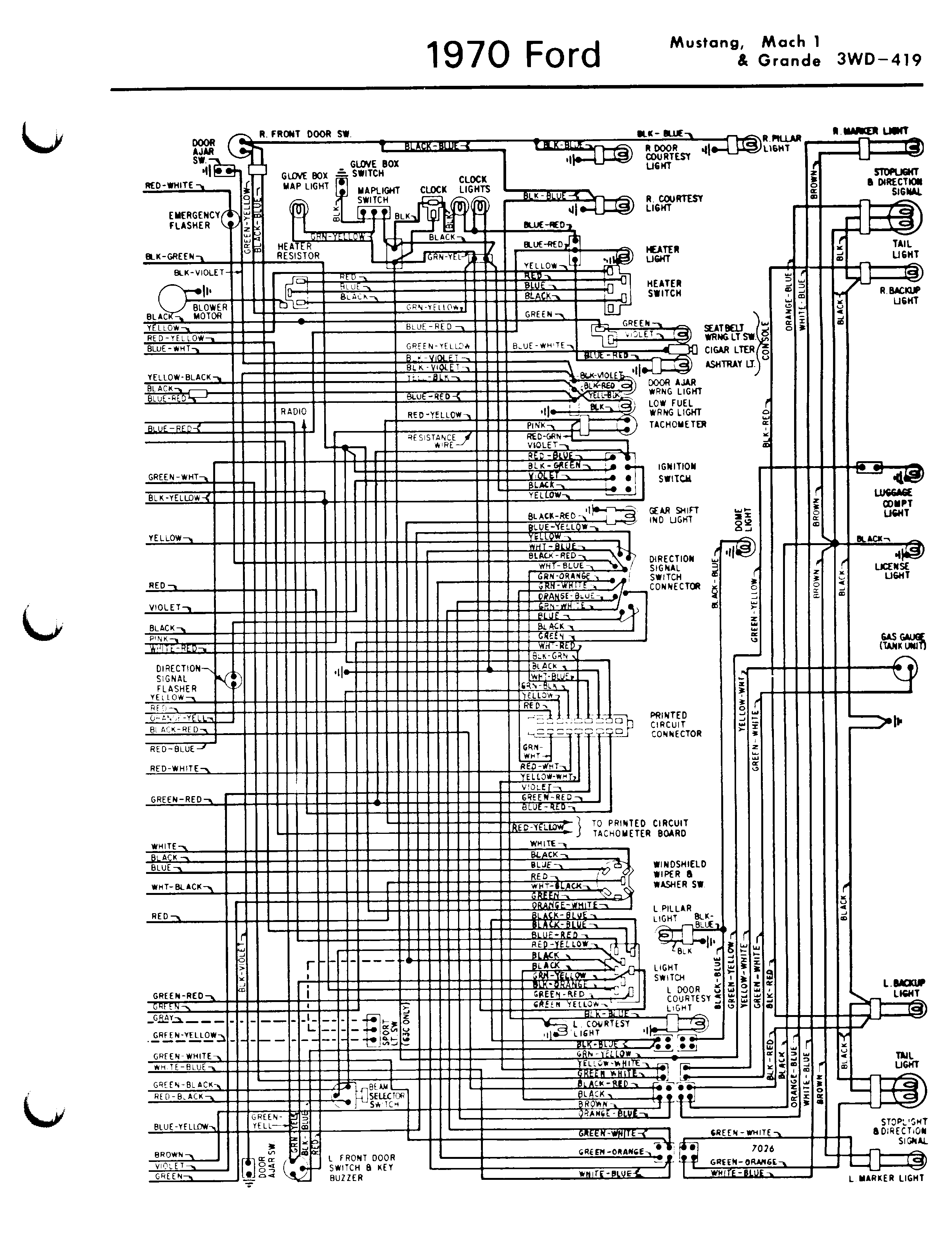 Wallpaper #X2hEJJMBSpphPi3-0zjQ296 Diagram 1969 Mach 1 Wiring Diagram Mydiagramonline