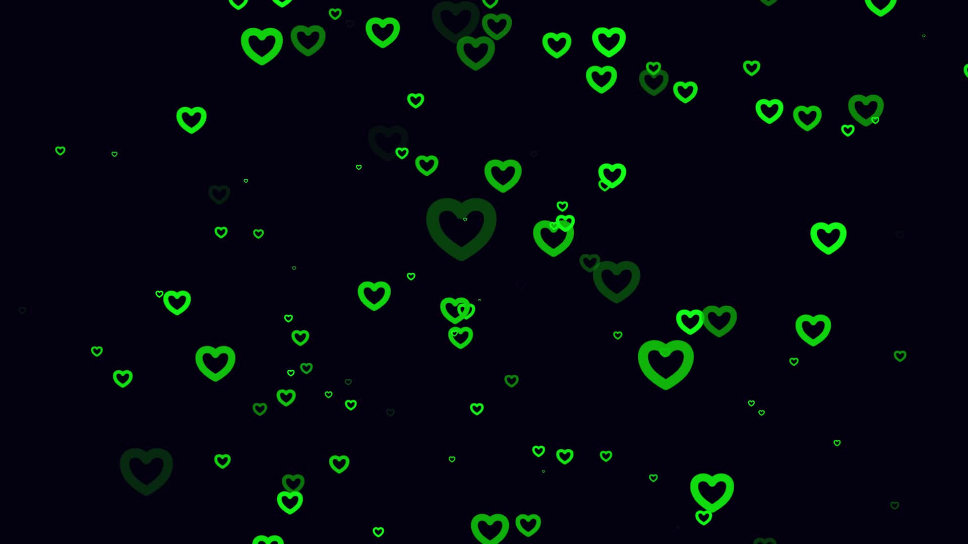 Wallpaper #Tmd395IBSpphPi3-tobx76 Green Heart Particle Motion Background Faded Wallpaper Animation with