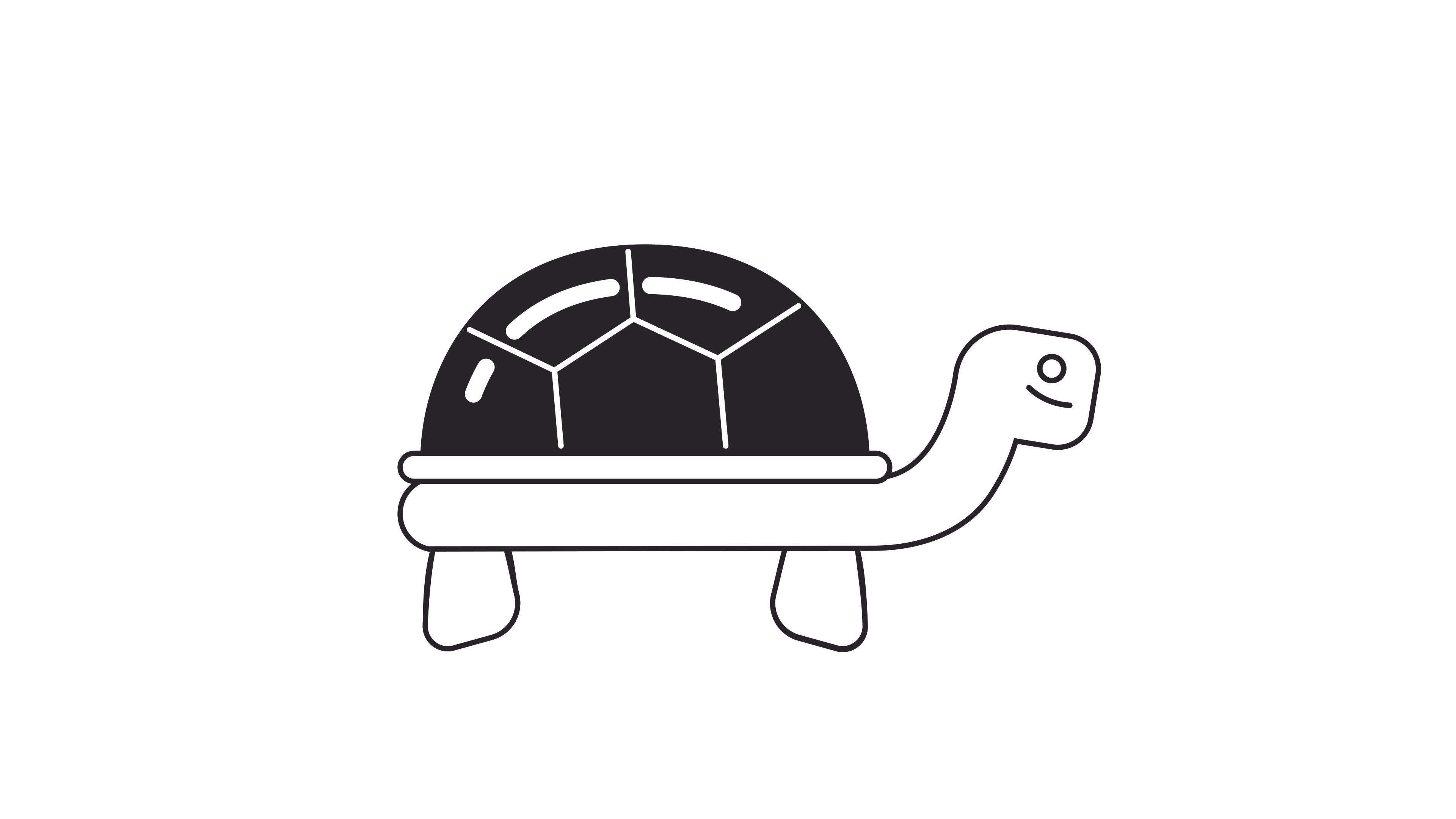 Wallpaper #vmczCZMBSpphPi3-o86c260 Pond Turtle Walking Bw 2d Character Animation Tortoise Activity
