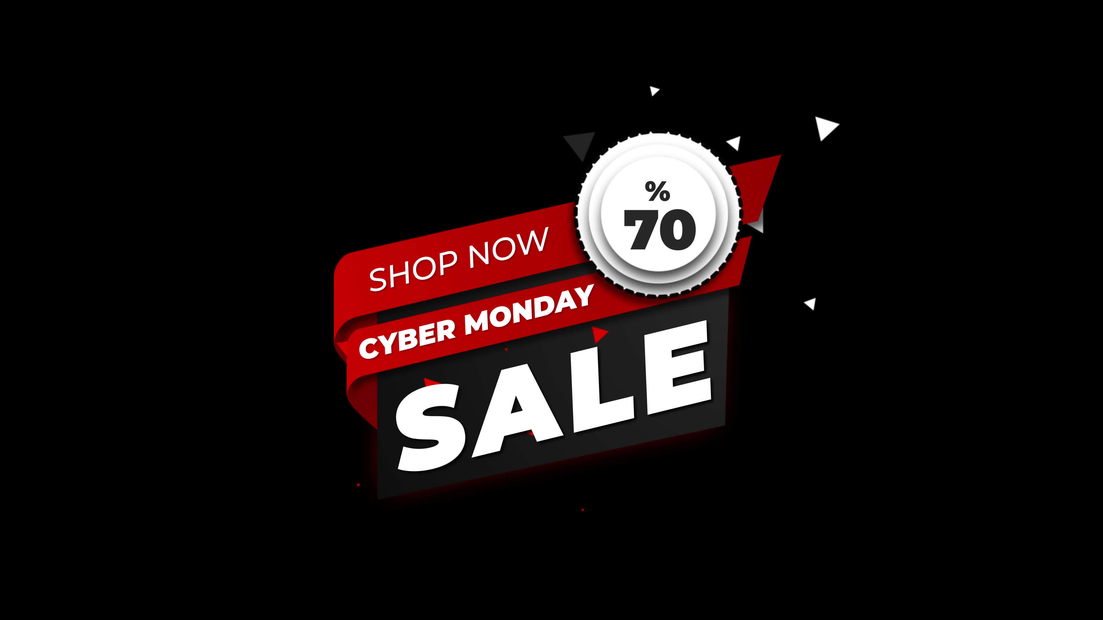 Wallpaper #mmg-HpMBSpphPi3-xiio301 Cyber Monday Sale Sign Banner for Promo Video Sale Badge 70 Percent