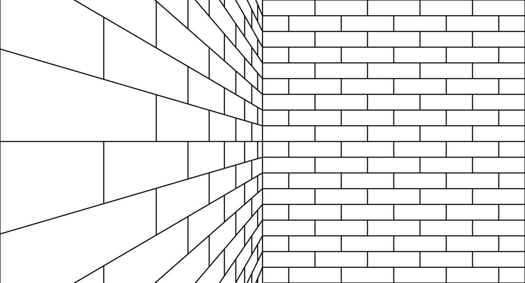 Wallpaper #UmdW6pIBSpphPi3-sUax283 Perspective Brick Wall Pattern 36151516 Vector Art at Vecteezy