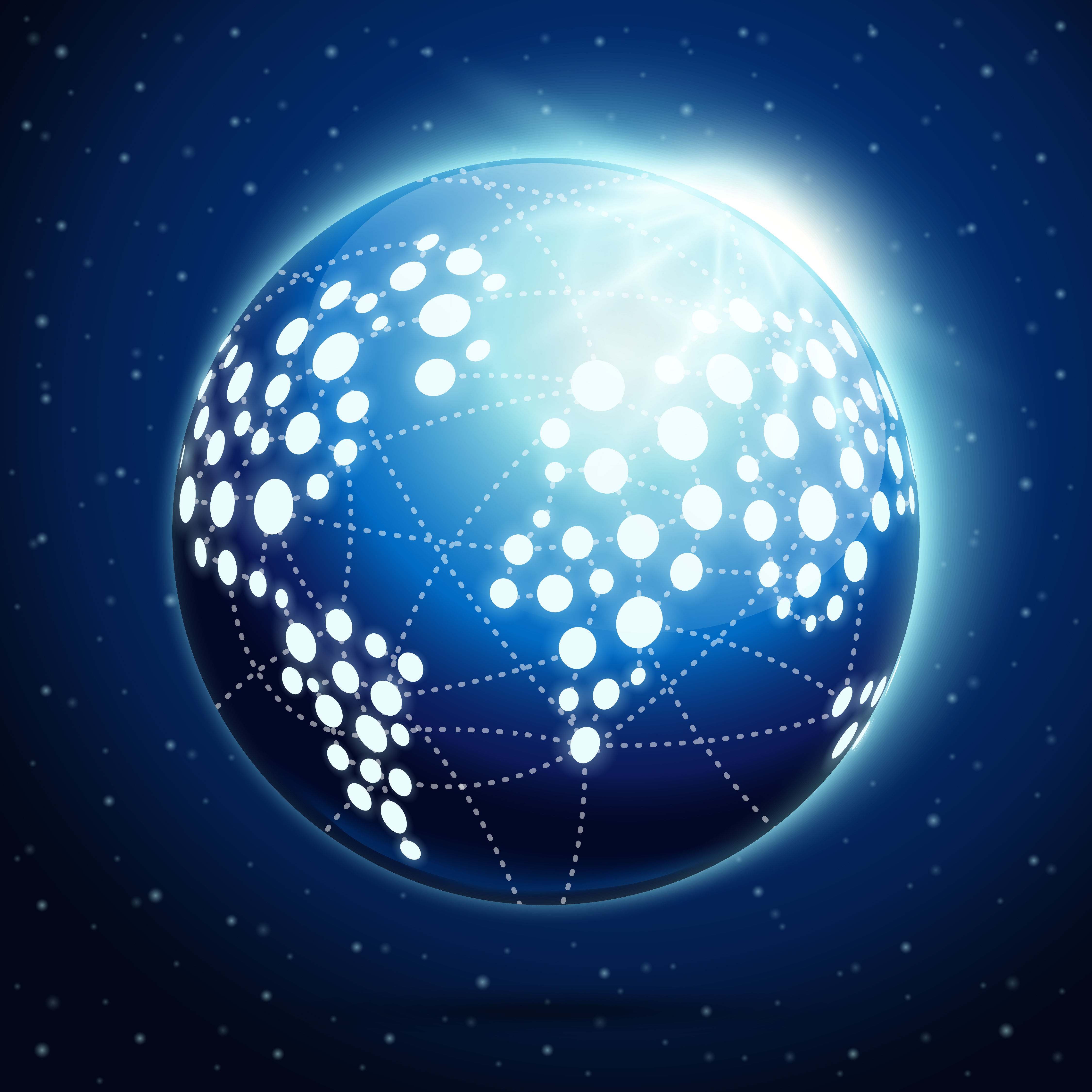 Wallpaper #BGcT6pIBSpphPi3-TUVE6 Abstract Earth Globe 435623 Vector Art at Vecteezy