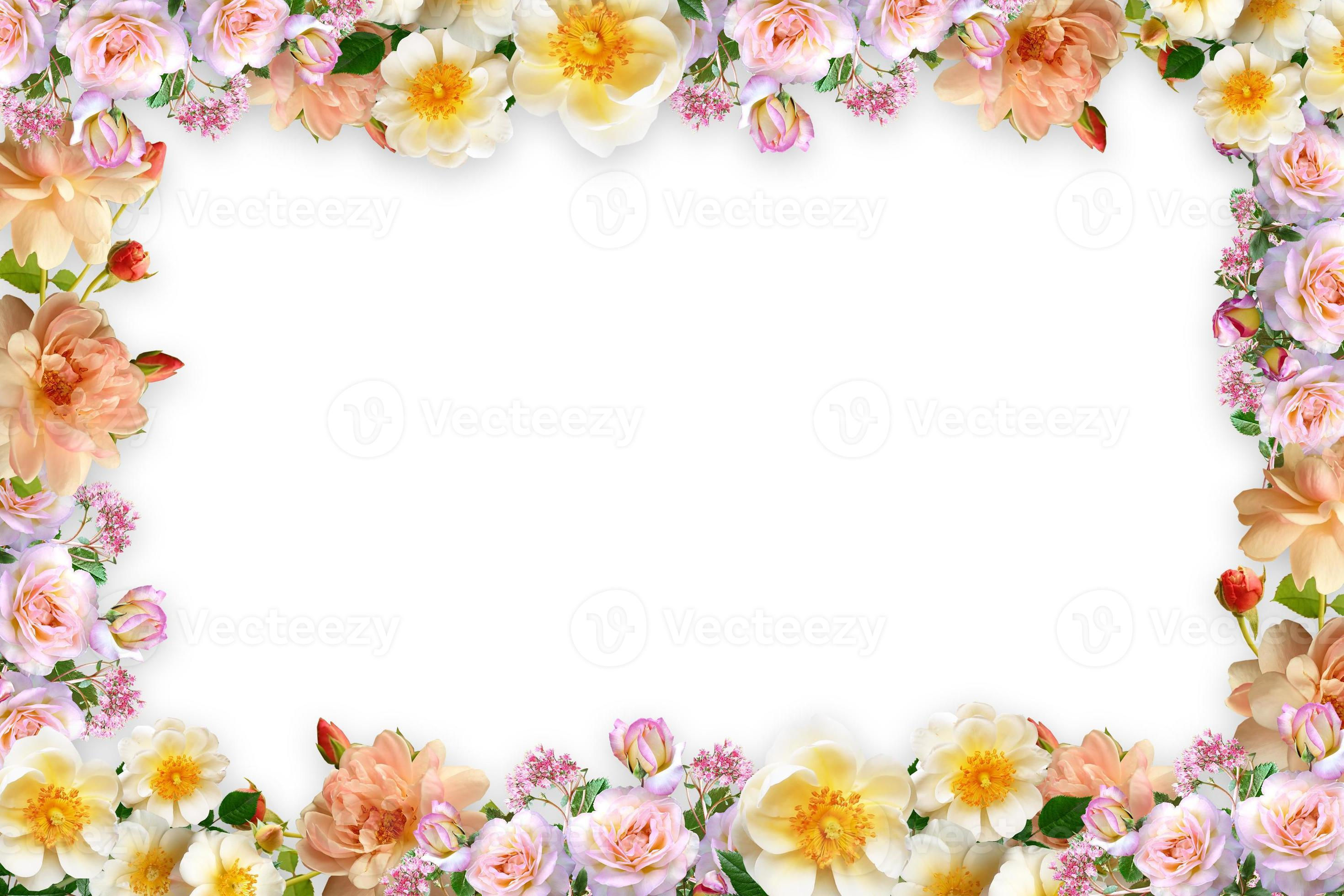 Wallpaper #ymhVIpMBSpphPi3-7TIp61 Flower Border Frame Background Flower Background Floral Frame