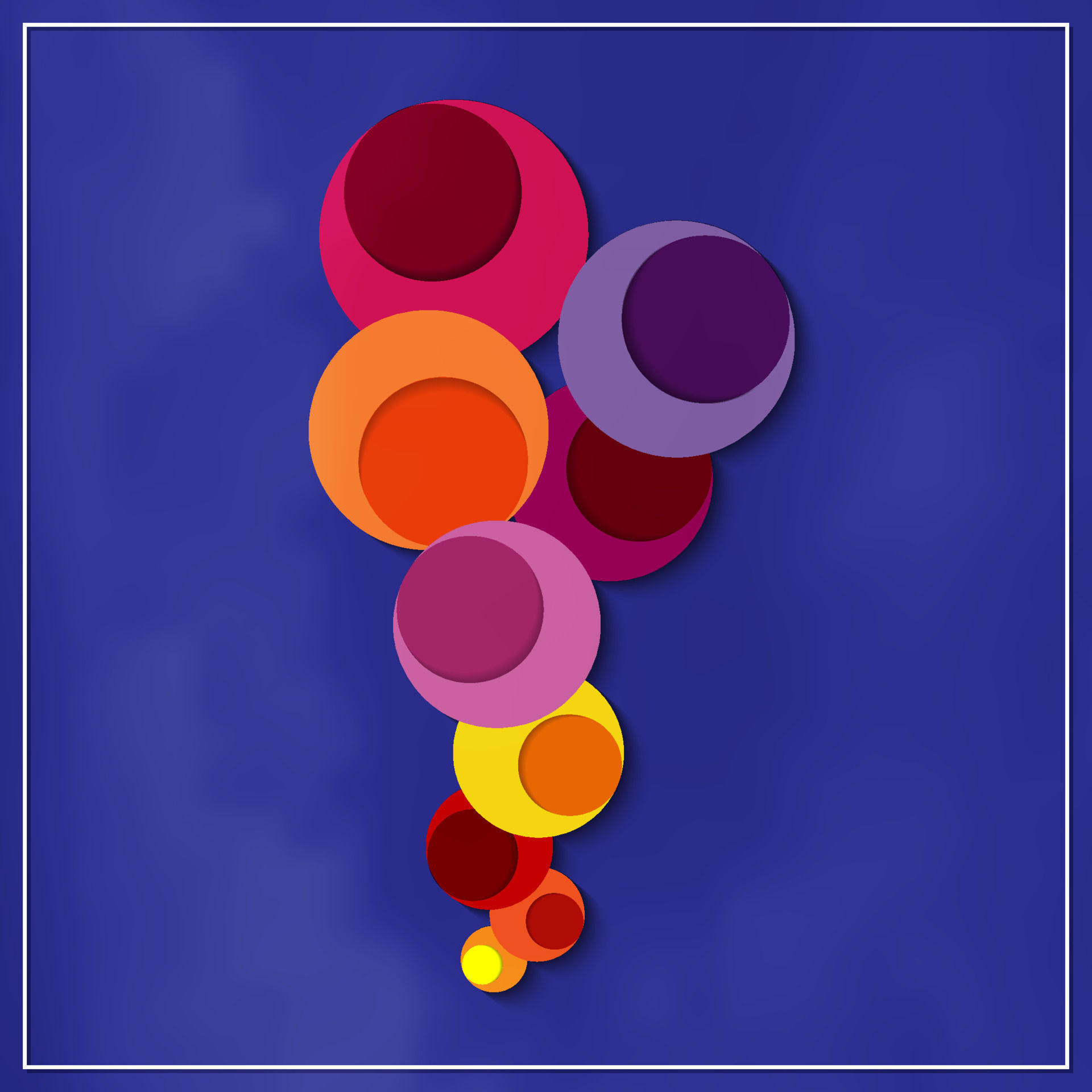Wallpaper #_wM6Y5MBpyOg8YnEo9Sb15 Modern Colorful Geometric Rounded Art Design 9711962 Vector Art at Vecteezy