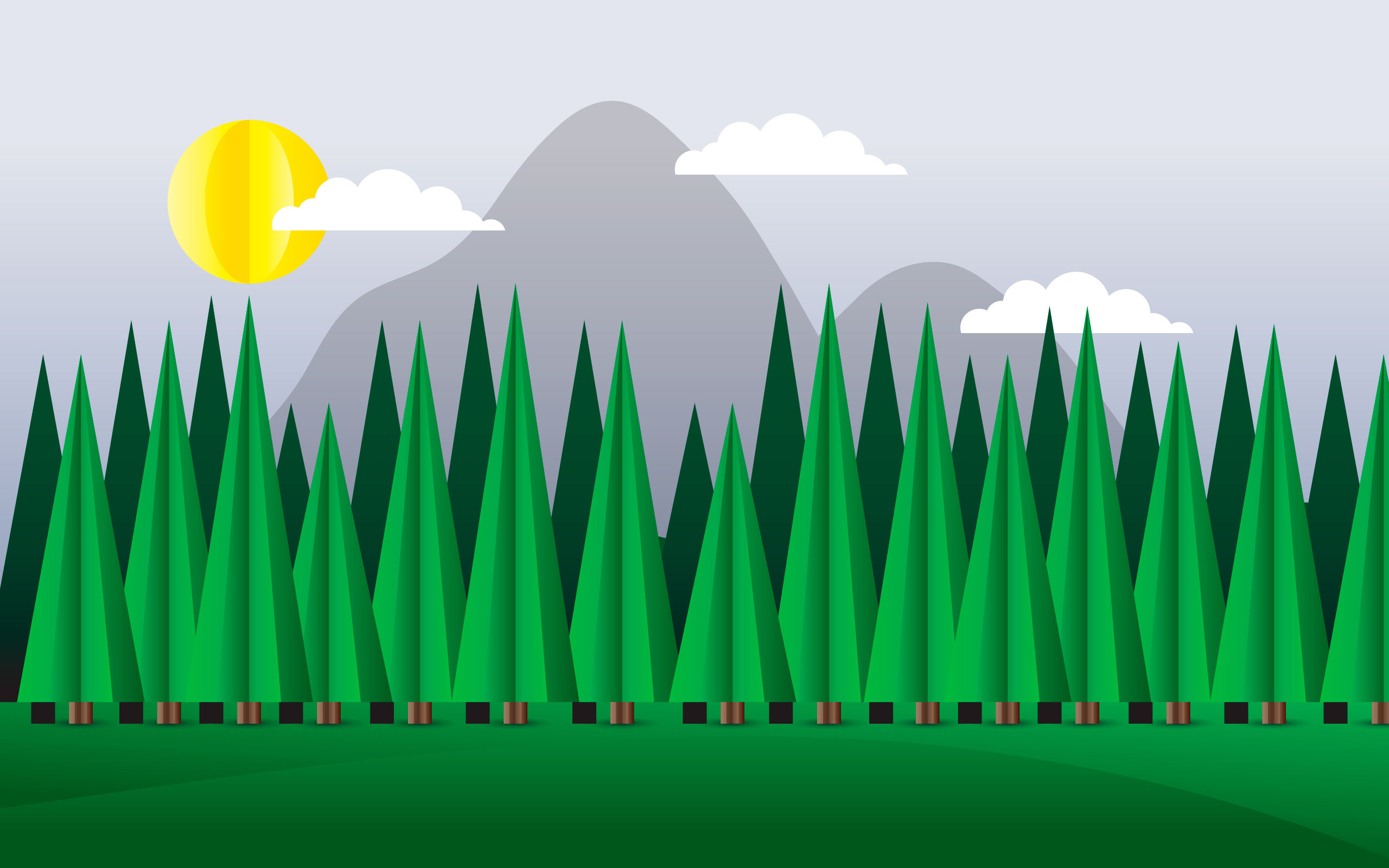 Wallpaper #BGdQC5MBSpphPi3-qtkV158 Abstract Pine Forest with Mountain 181860 Vector Art at Vecteezy