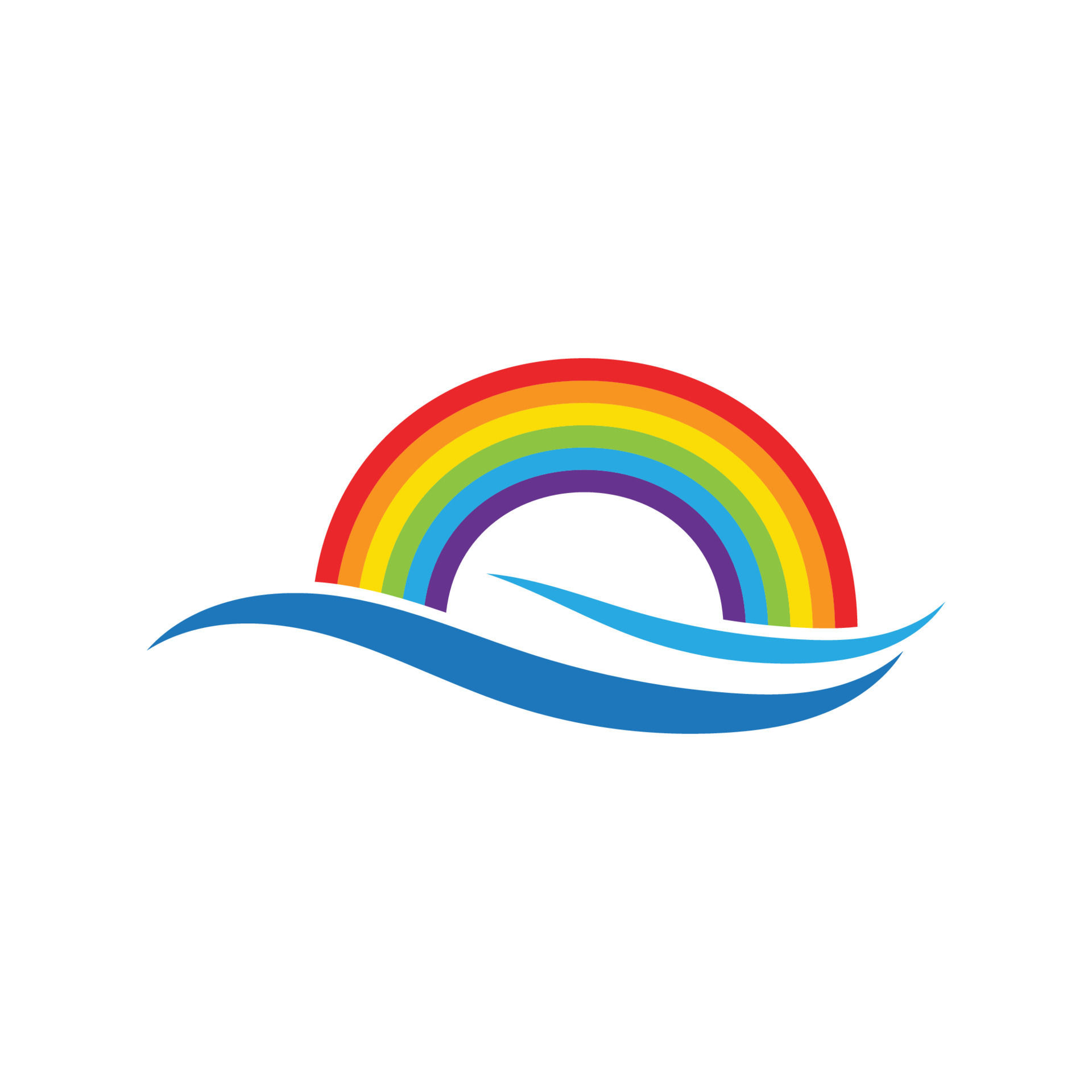 Wallpaper #_2eP9ZIBSpphPi3-1n_c16 Rainbow Template Vector 19784568 Vector Art at Vecteezy