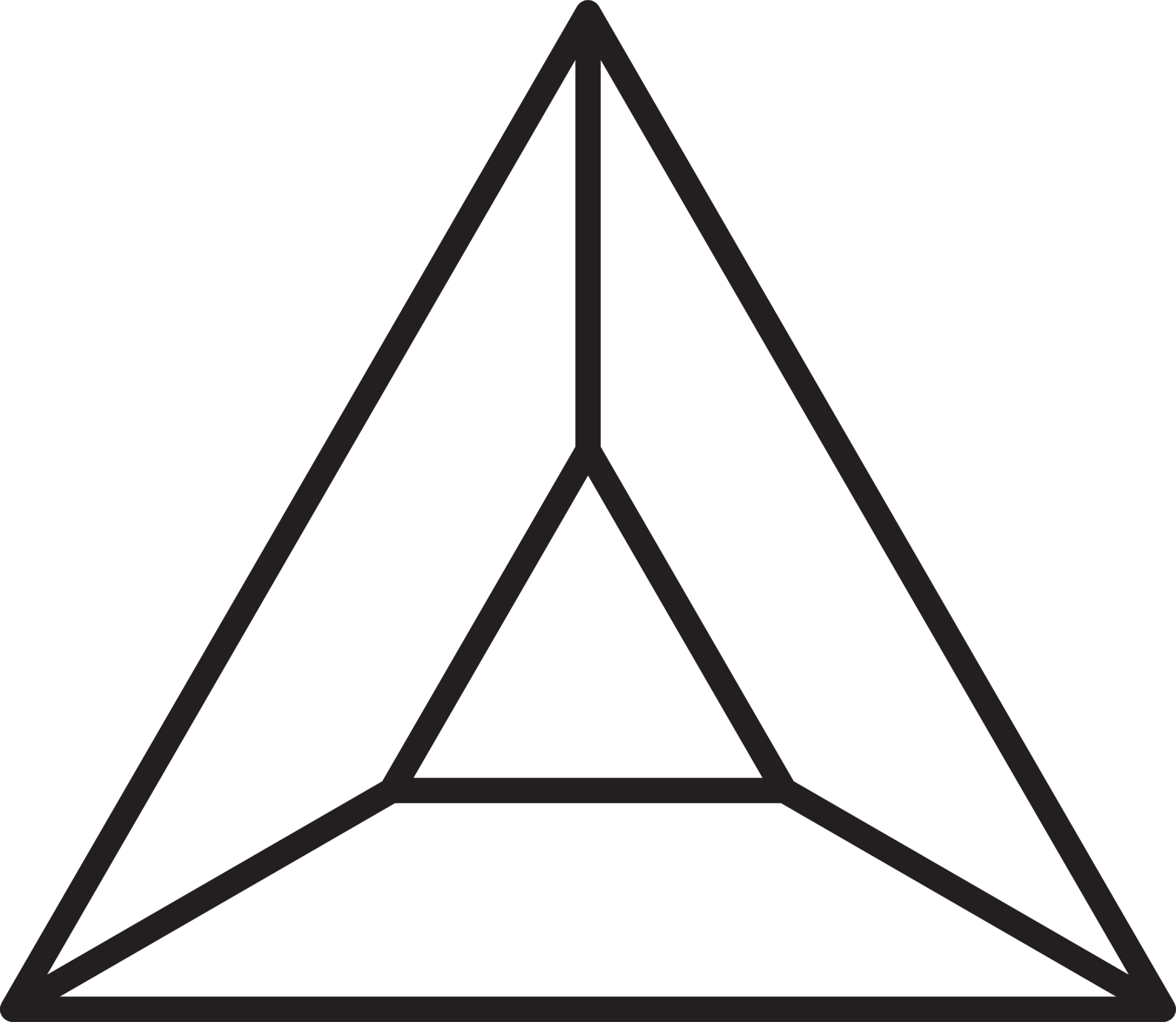 Wallpaper #A2er6ZIBSpphPi3-kEO4324 Free Ilustracion Abstracta Del Logotipo Del Triangulo Piramidal En Un