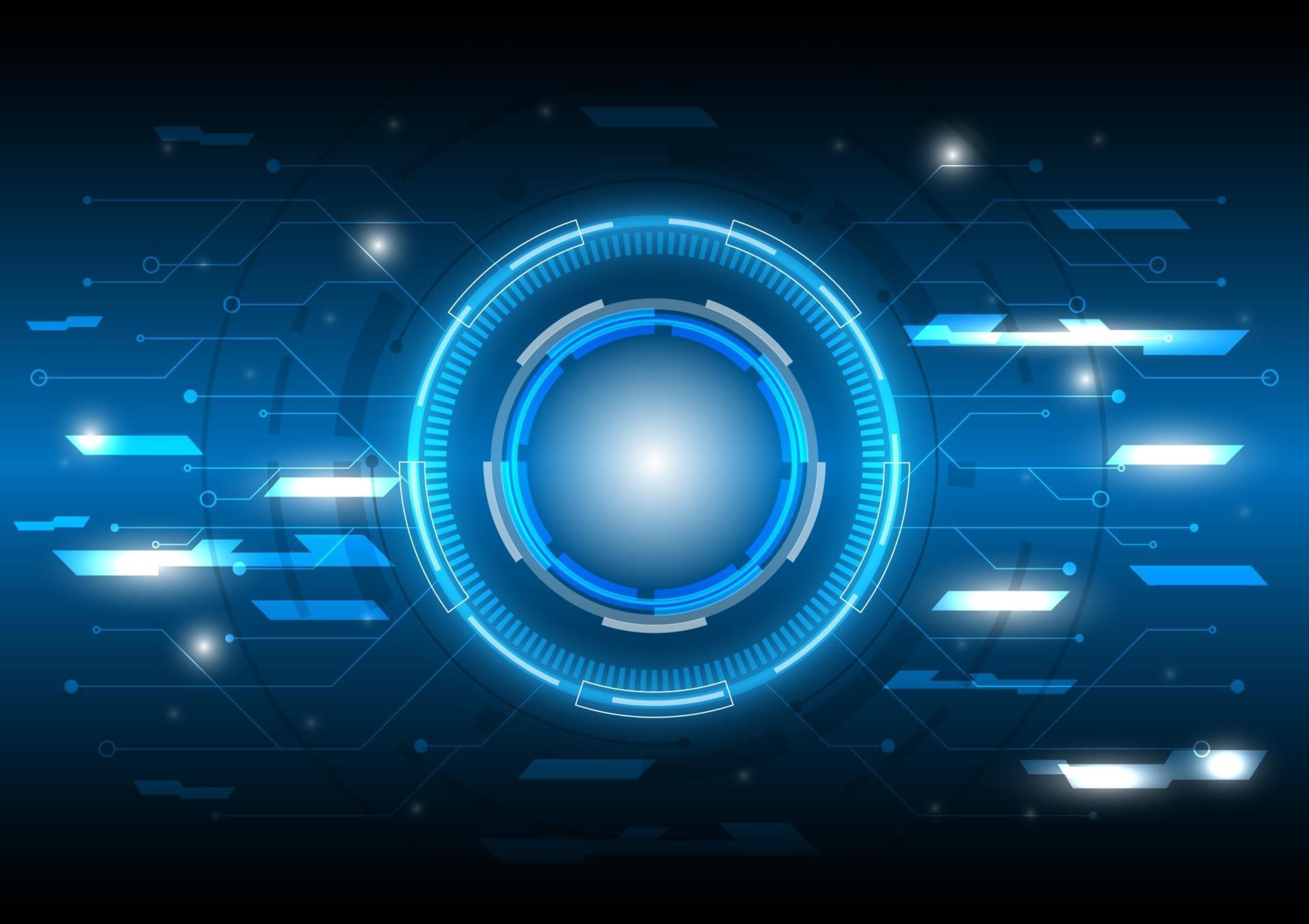 Wallpaper #whmgHo8BtGB6xQ78cXn67 Lines and Dots Futuristic Sci Fi Glowing Hud Circuit Abstract Hi Tech
