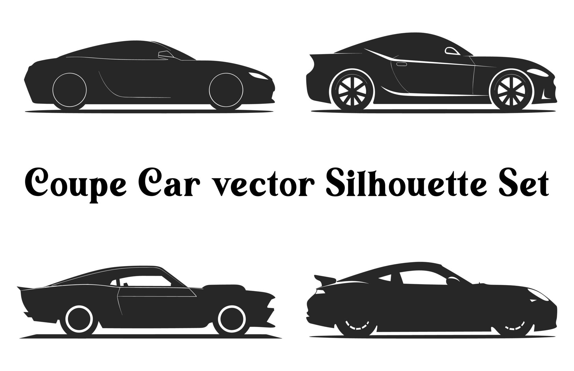 Wallpaper #yWjGE5MBSpphPi3-JwG7195 Car Vector Silhouettes Bundle Set of Car Vector Silhouette Clipart