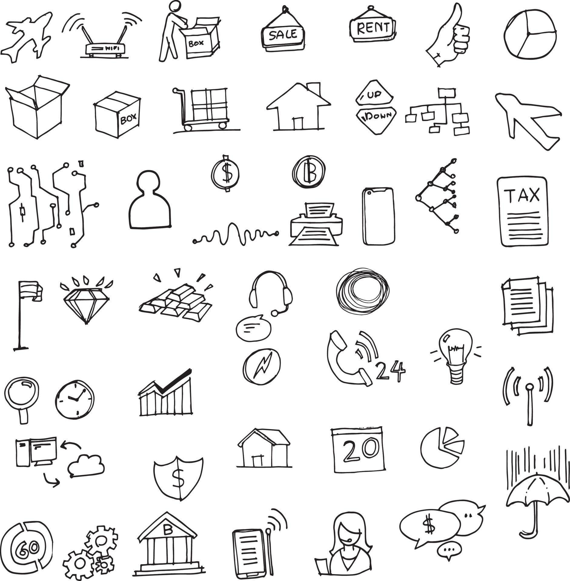 Wallpaper #wZyy4ZIBZHQxiYarrLy4291 Business Icons Set Icons for Businessbusiness and Finance Web Icon