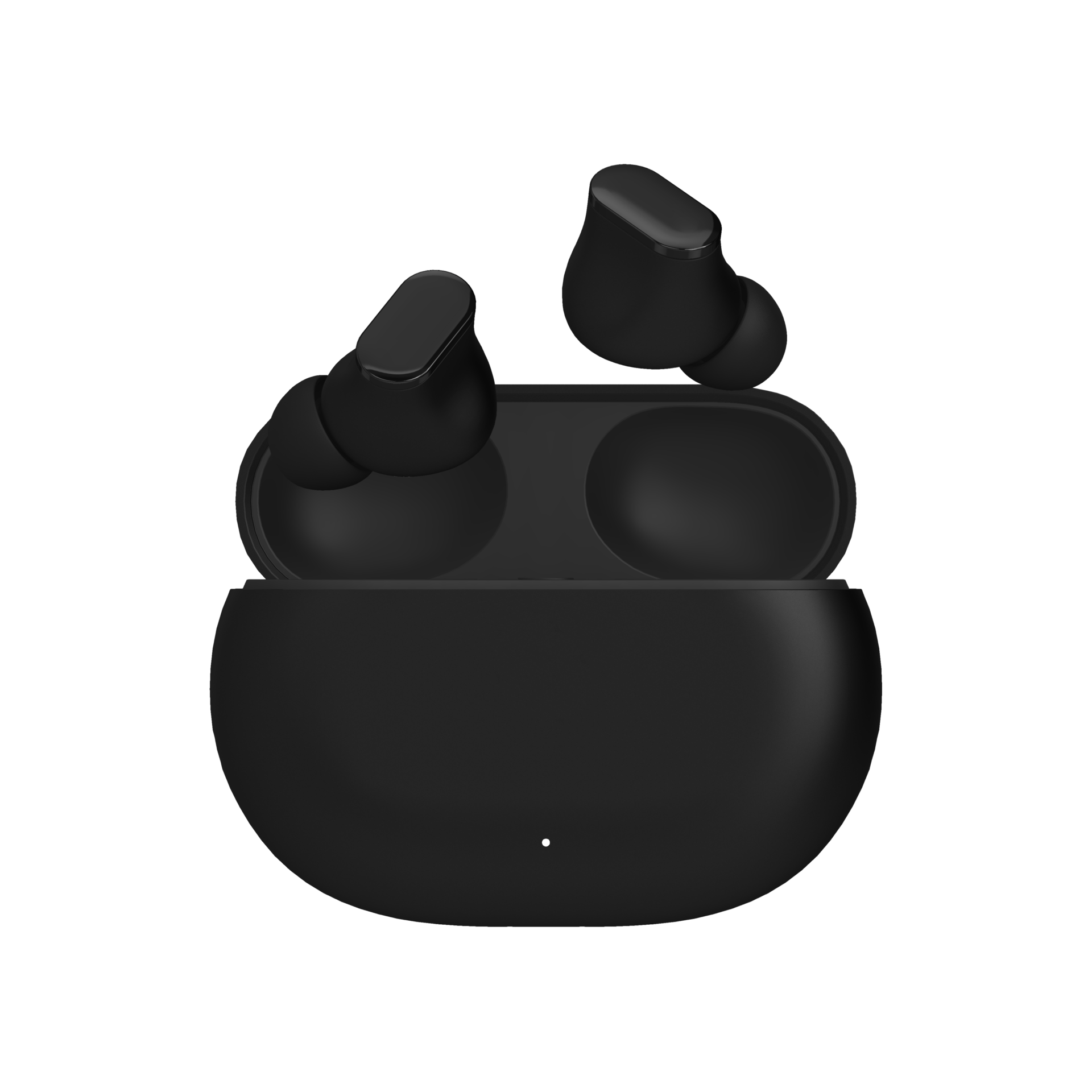 Wallpaper #JGc3E5MBSpphPi3-AP_q247 Black Color Earbuds Front View Transparent 46787075 Png