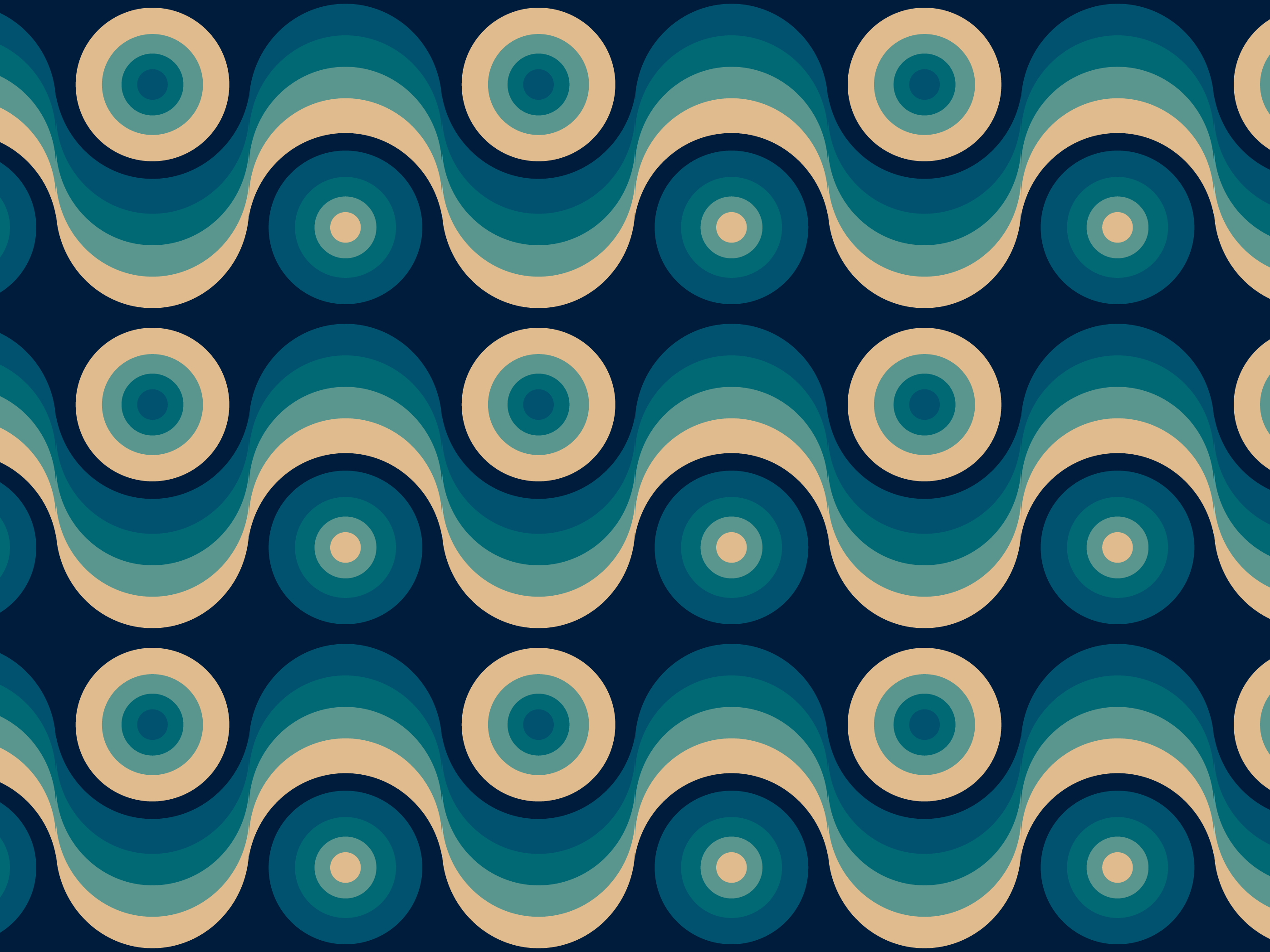 Wallpaper #9f5a4 Premium Vector Retro Seamless Background Pattern