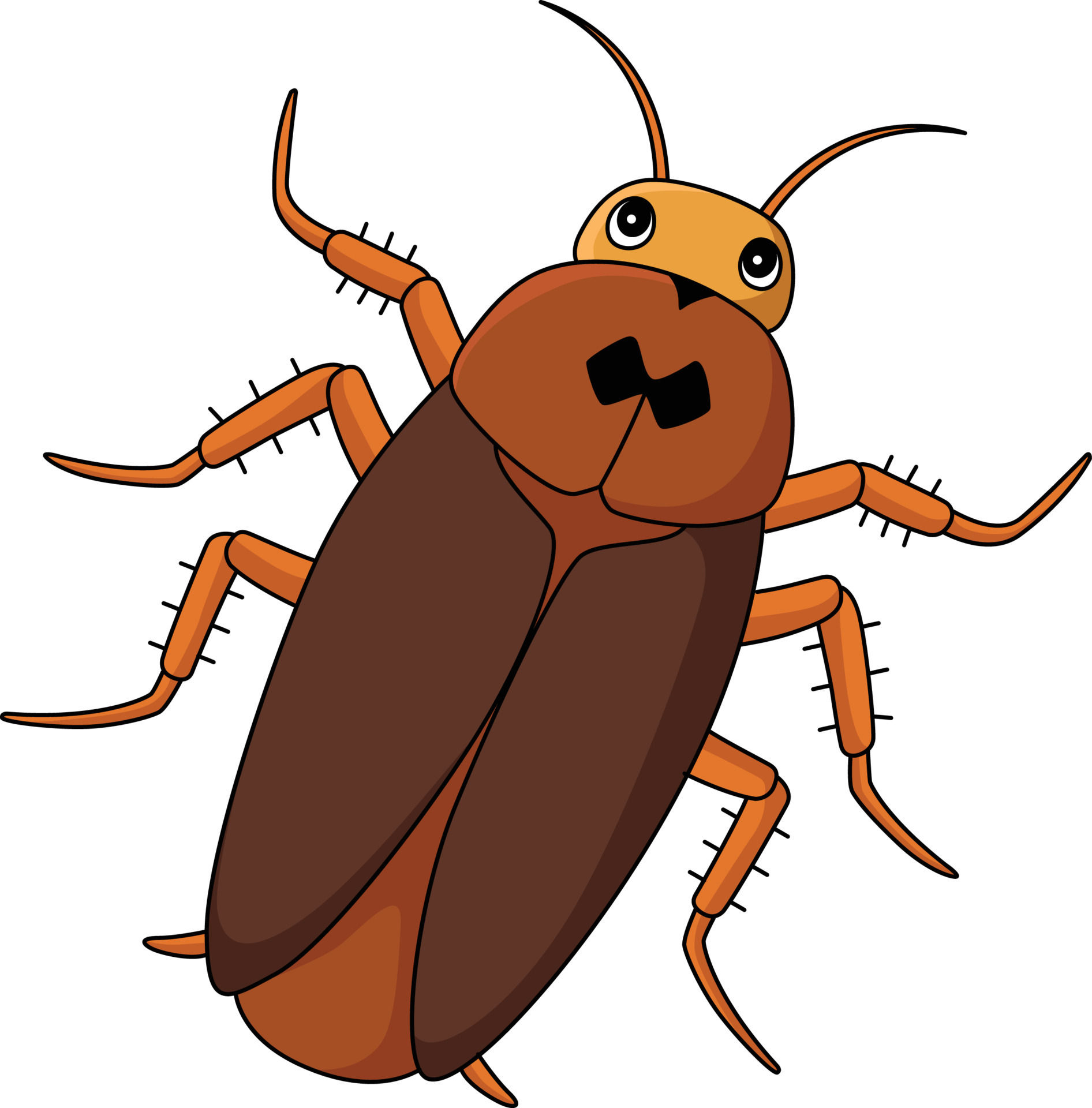 Wallpaper #SWdXCpMBSpphPi3-q9Qk19 Cucaracha Animal Dibujos Animados Color Clipart 17000440 Vector En Vecteezy