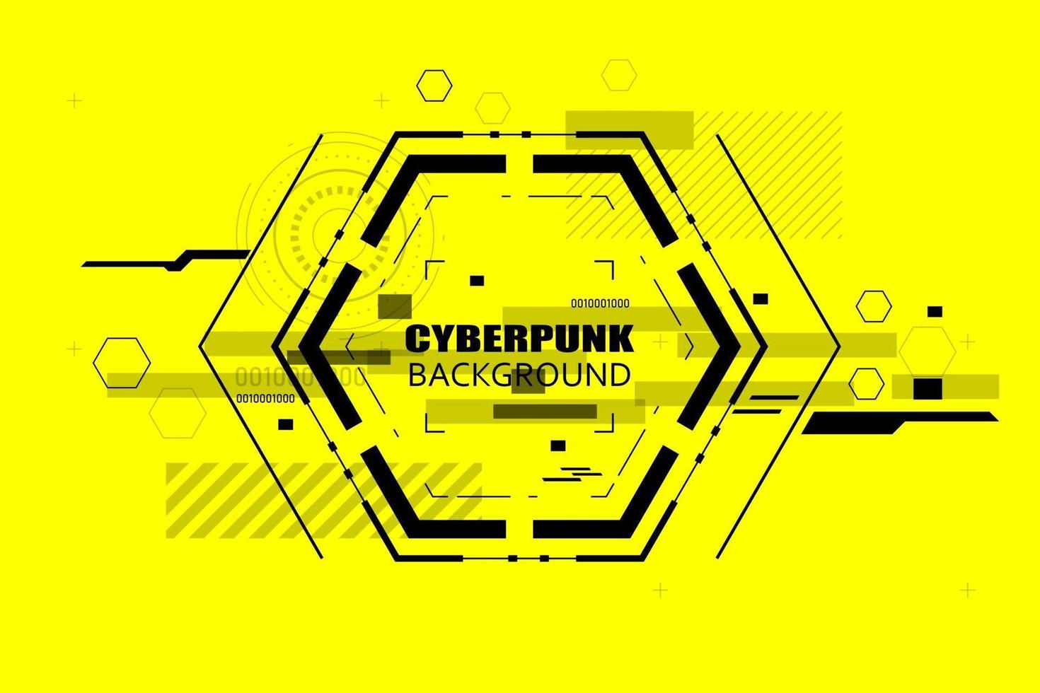 Wallpaper #8xmDBI8BtGB6xQ78WU5550 Modern Cyberpunk Background in Black and Yellow Abstract Hi Tech Banner