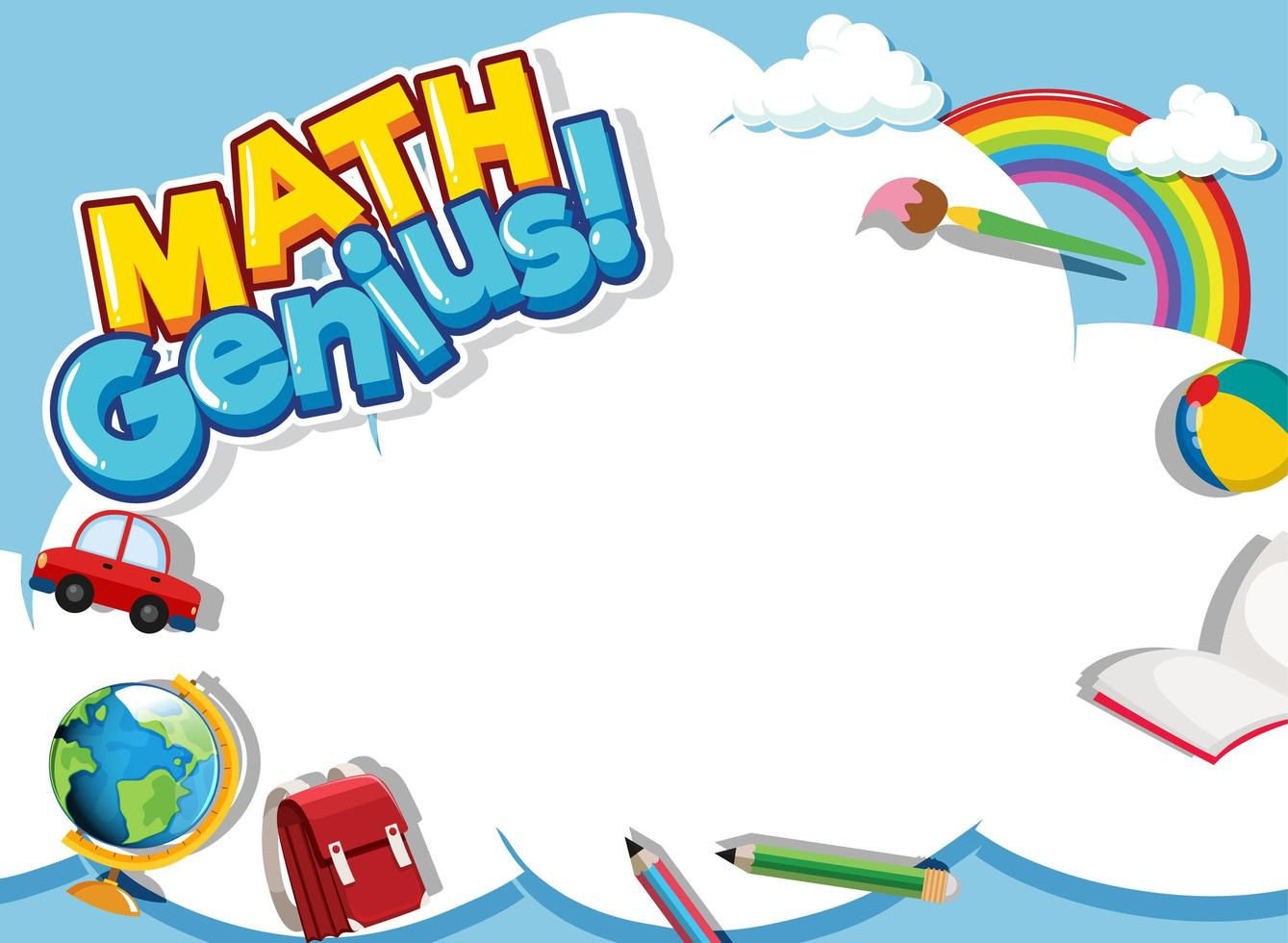 Wallpaper #HfsNhpcBx-Hc5Y20obE571 Math Frame Design Template with School Items 1371800 Vector Art at Vecteezy
