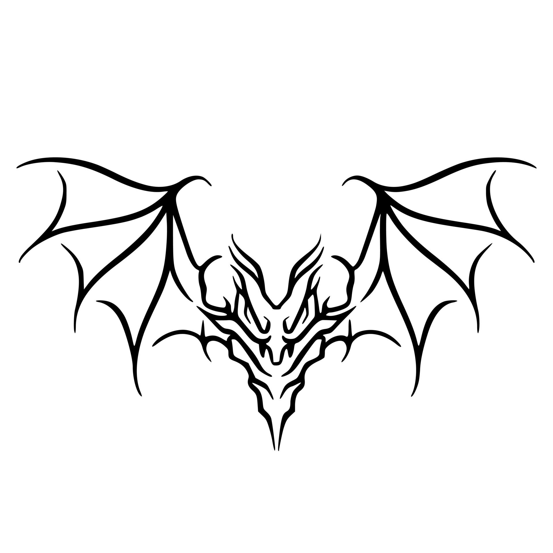 Wallpaper #r3KDMpMBX2lk1u3ogFrF366 Bat Shadow Art 22837798 Vector Art at Vecteezy