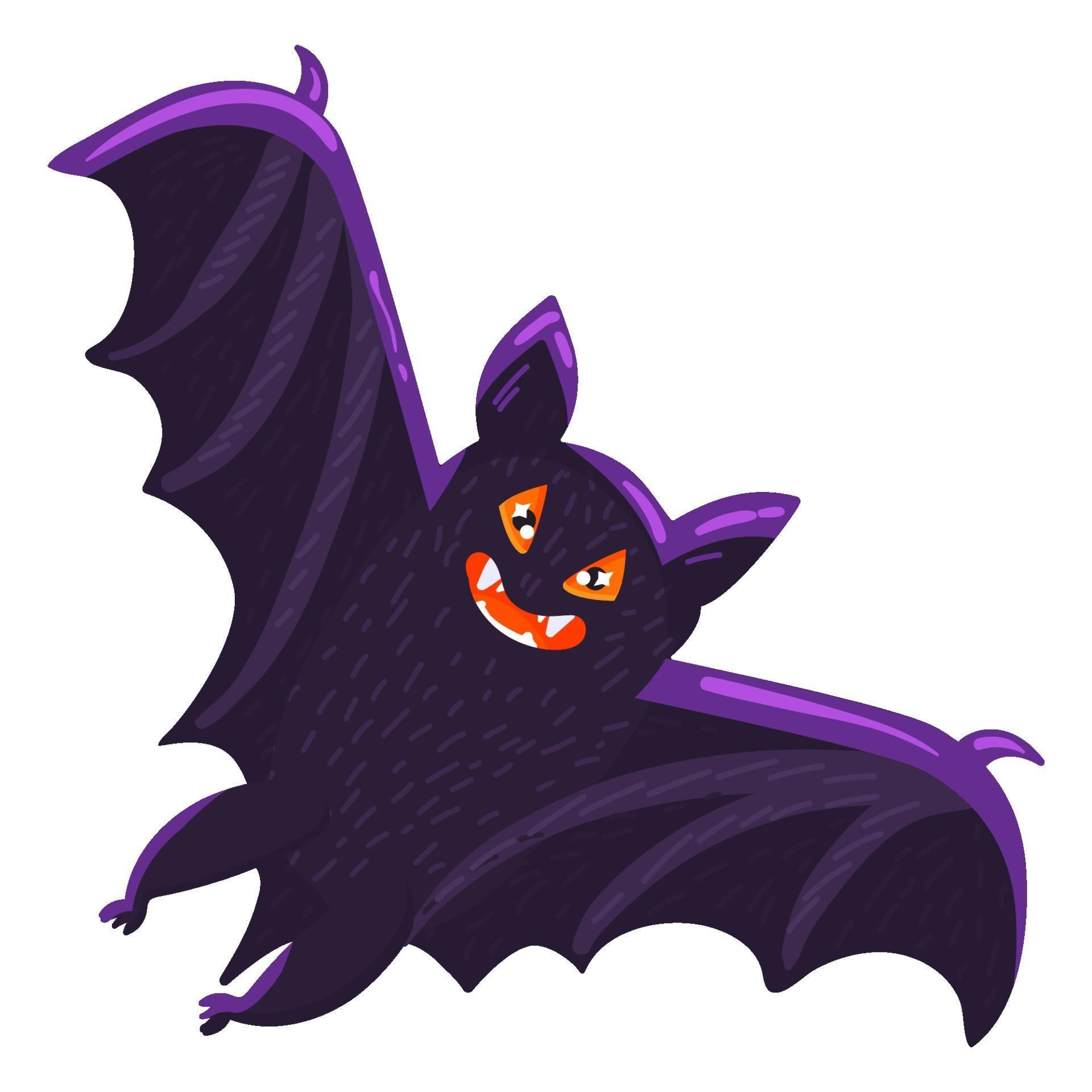 Wallpaper #80b81 Halloween Moon Bats Clipart Halloween Clipart Bats Etsy