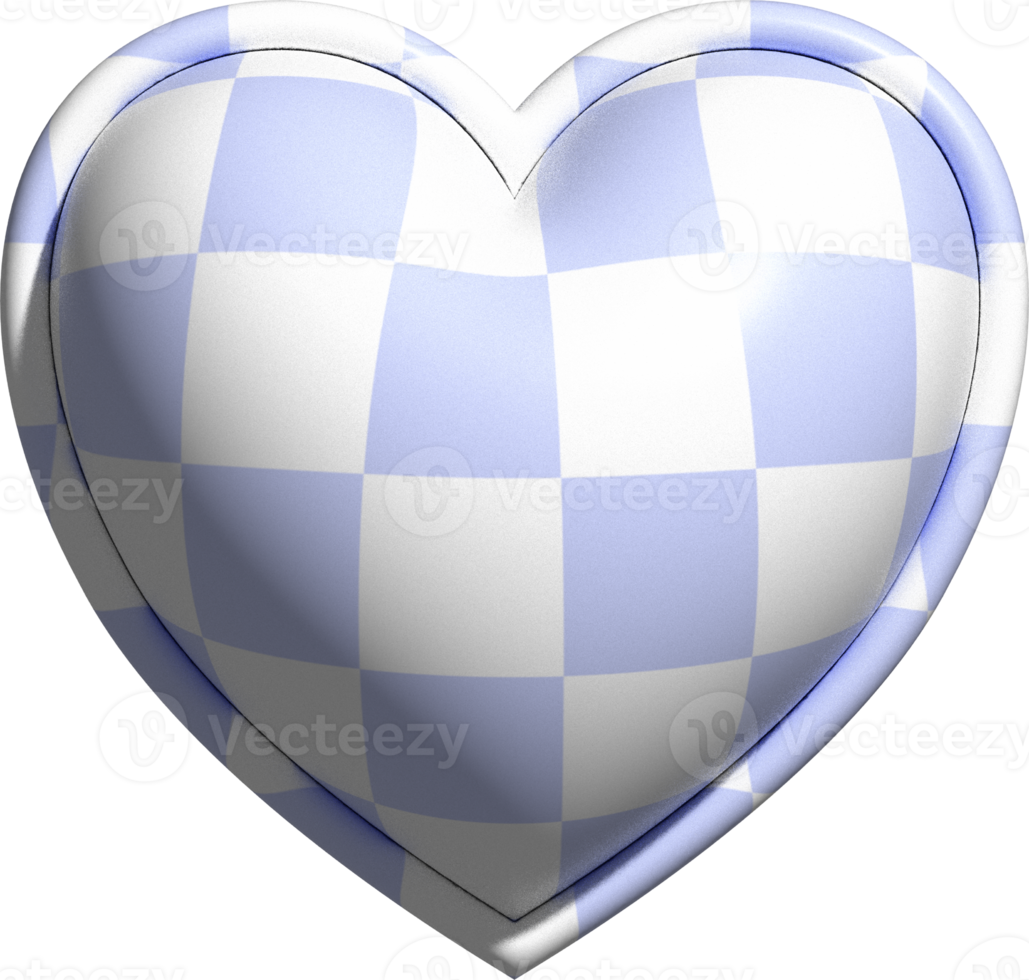 Wallpaper #pGc1AJMBSpphPi3-mKUB177 Aesthetic Cute 3D Checkers Checkerboard Heart Shape 13361038 Png