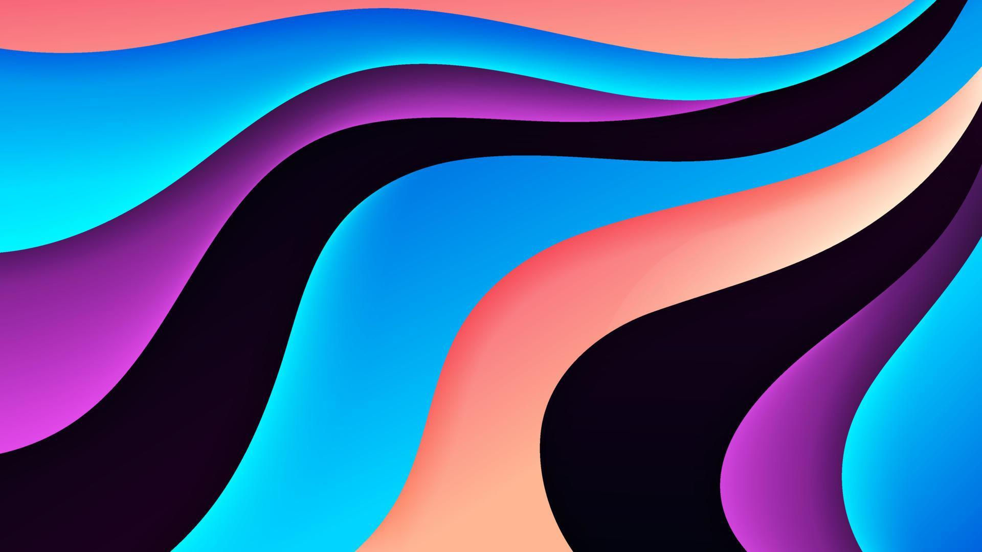 Wallpaper #wmeBEpMBSpphPi3-FPu-188 Vector Abstract Background with Gradient Color and Dynamic Shadow on