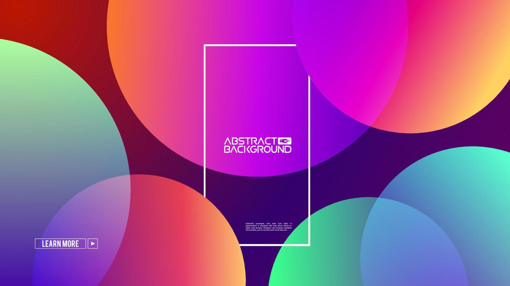 Wallpaper #W2cCDJMBSpphPi3-vtzy250 Retro Abstract Presentation Template with Colorful Circles Background
