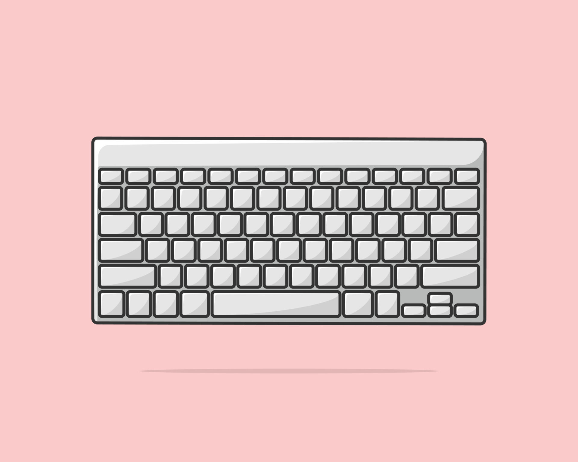 Wallpaper #7BmiKo8BtGB6xQ78UYsV13 Teclado De Computadora Caricaturesco O Teclado Numerico Sobre Fondo