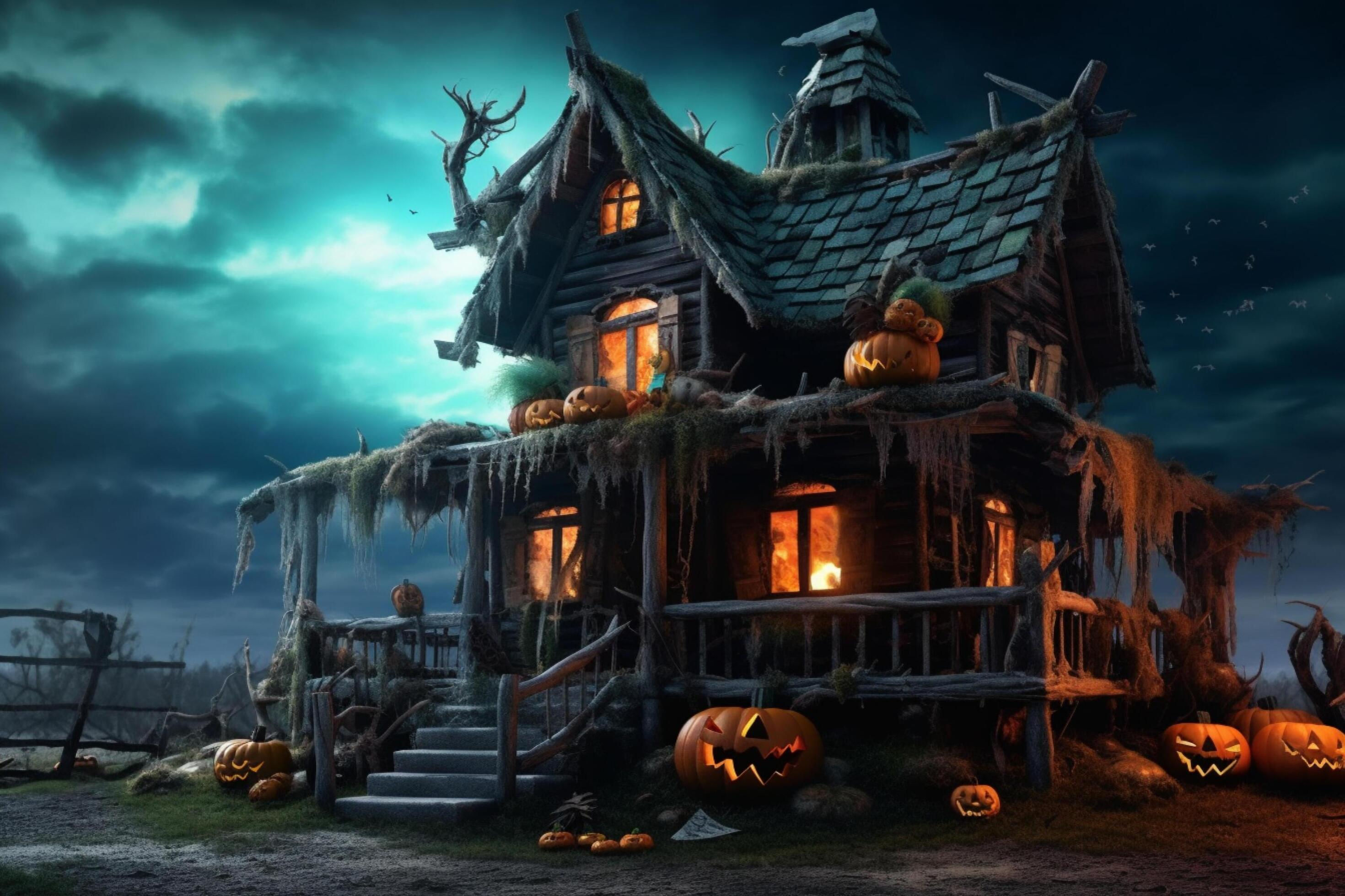 Wallpaper #3cf96 Haunted House Props 2024 Turn Your Home into a Haunt with Halloween