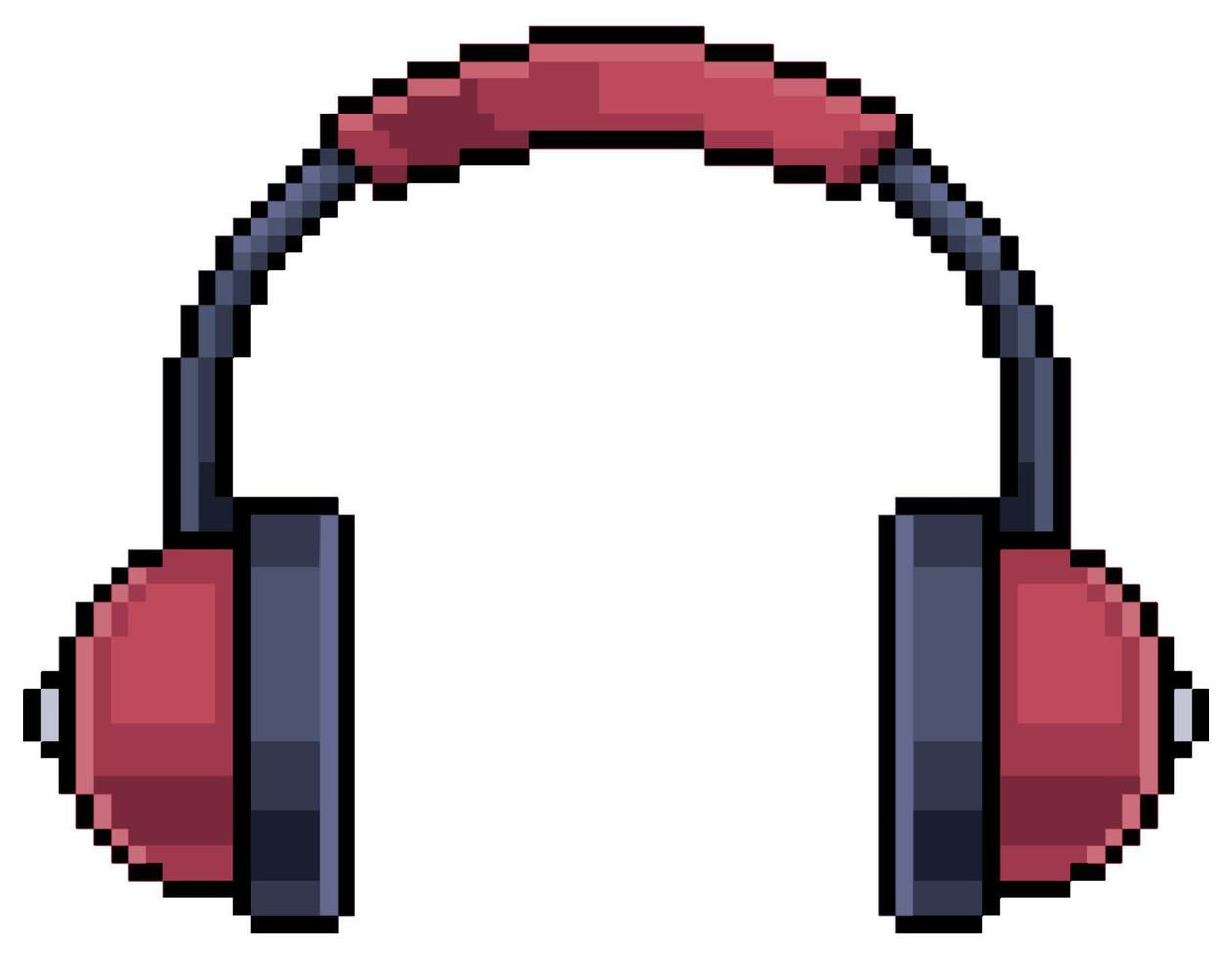 Wallpaper #o-p9VZMBlwTYPL18kw20295 Auriculares De Pixel Art Auriculares Icono De Vector De Auriculares