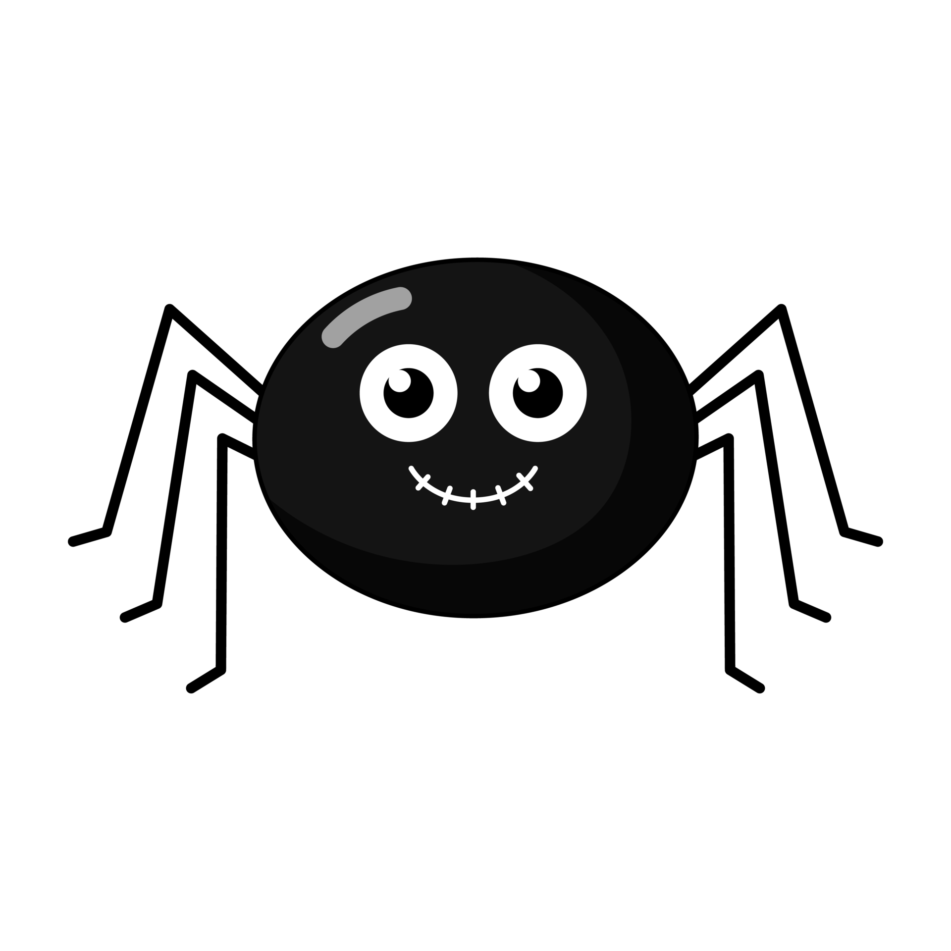 Wallpaper #dmc-DJMBSpphPi3--N2q172 Cartoon Spider Icon 18887872 Png