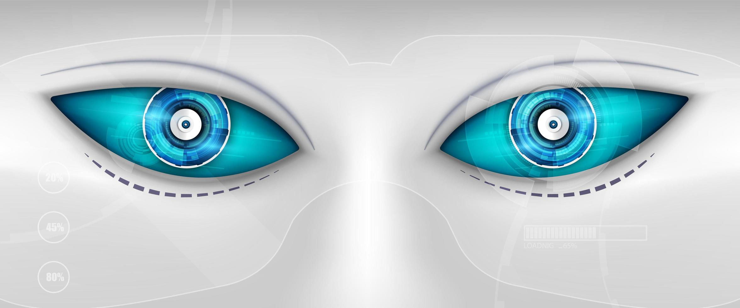 Wallpaper #vWdm9pIBSpphPi3-zYNc16 Eye of the Robot Futuristic Hud Interface 1777802 Vector Art at Vecteezy