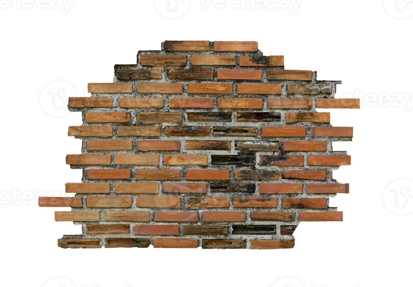 Wallpaper #H0CLMZMBJhL2WPba8Me7384 Old Red Brick Wall Broken Brick Wall Texture Background Vintage