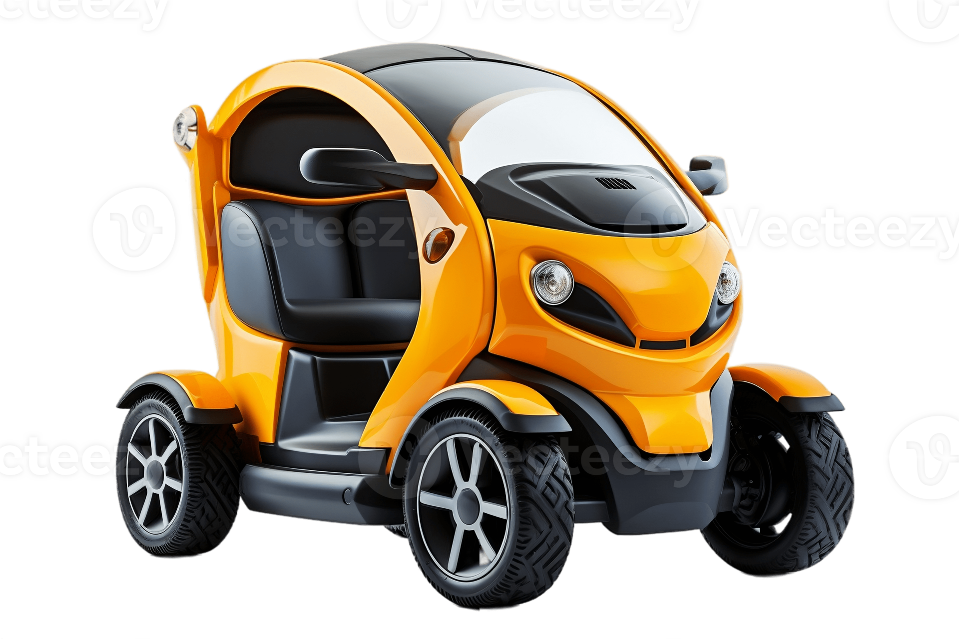 Wallpaper #8QO8ZJMBpyOg8YnEr9cZ437 AI Generated Small Electric Vehicle Isolated on a Transparent