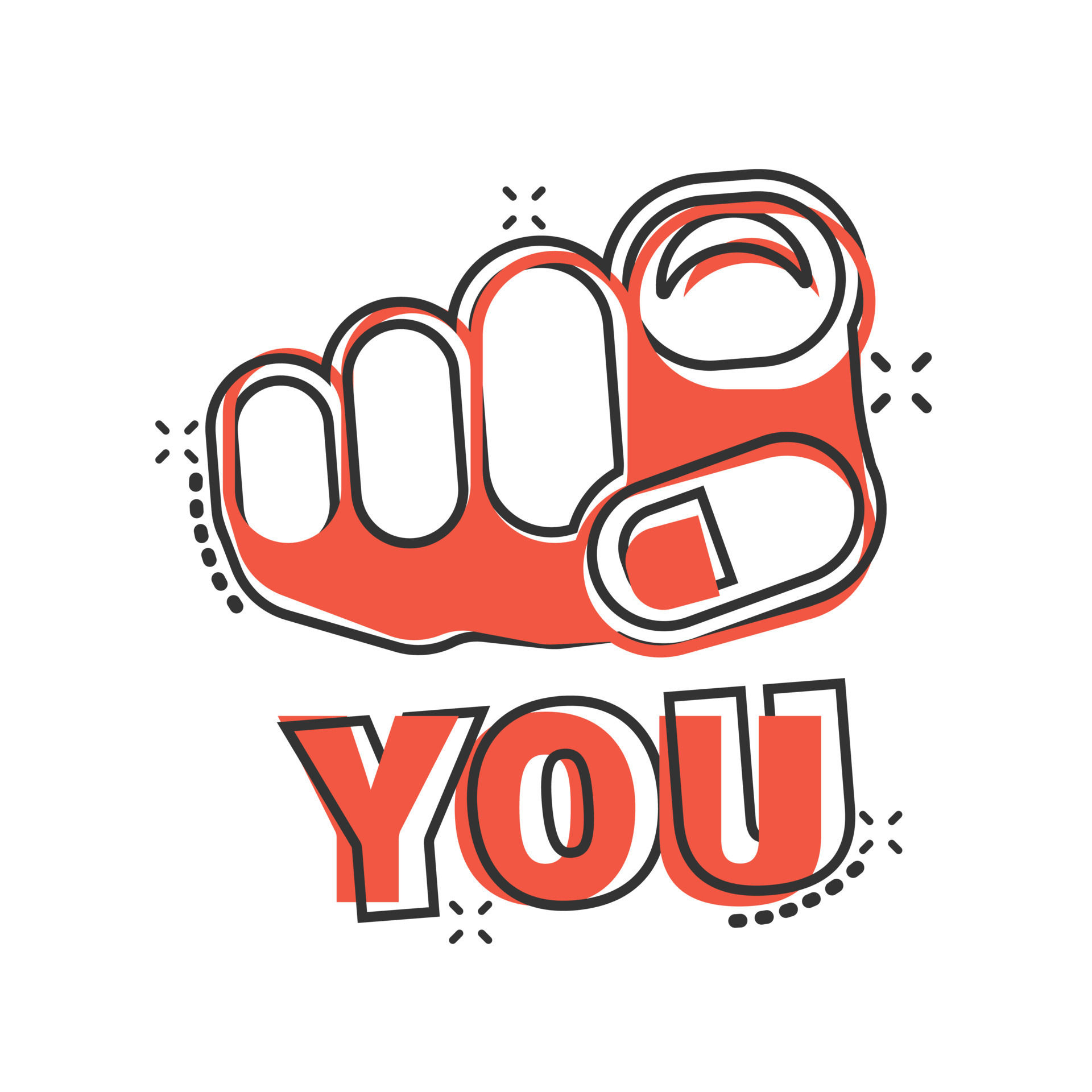 Wallpaper #_GfQEZMBSpphPi3-c_iD199 Finger Point Icon in Comic Style Hand Gesture Cartoon Vector